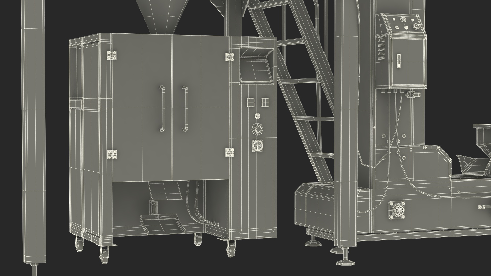 3D Vertical Fill Food Packaging Machine