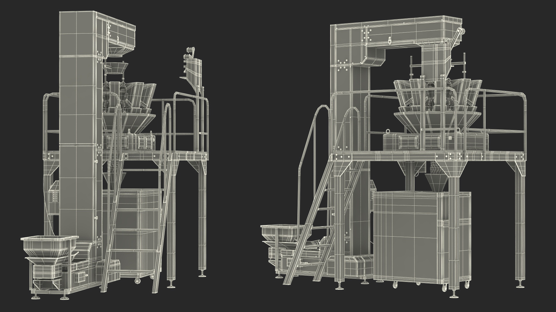 3D Vertical Fill Food Packaging Machine