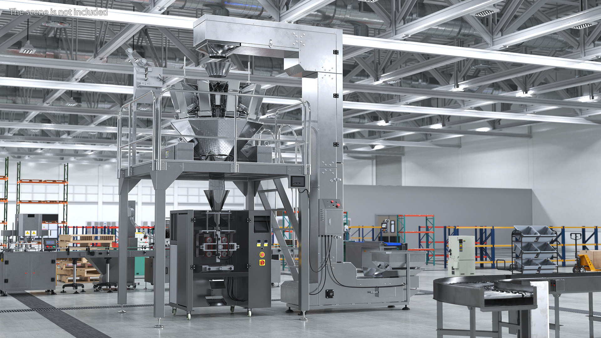 3D Vertical Fill Food Packaging Machine