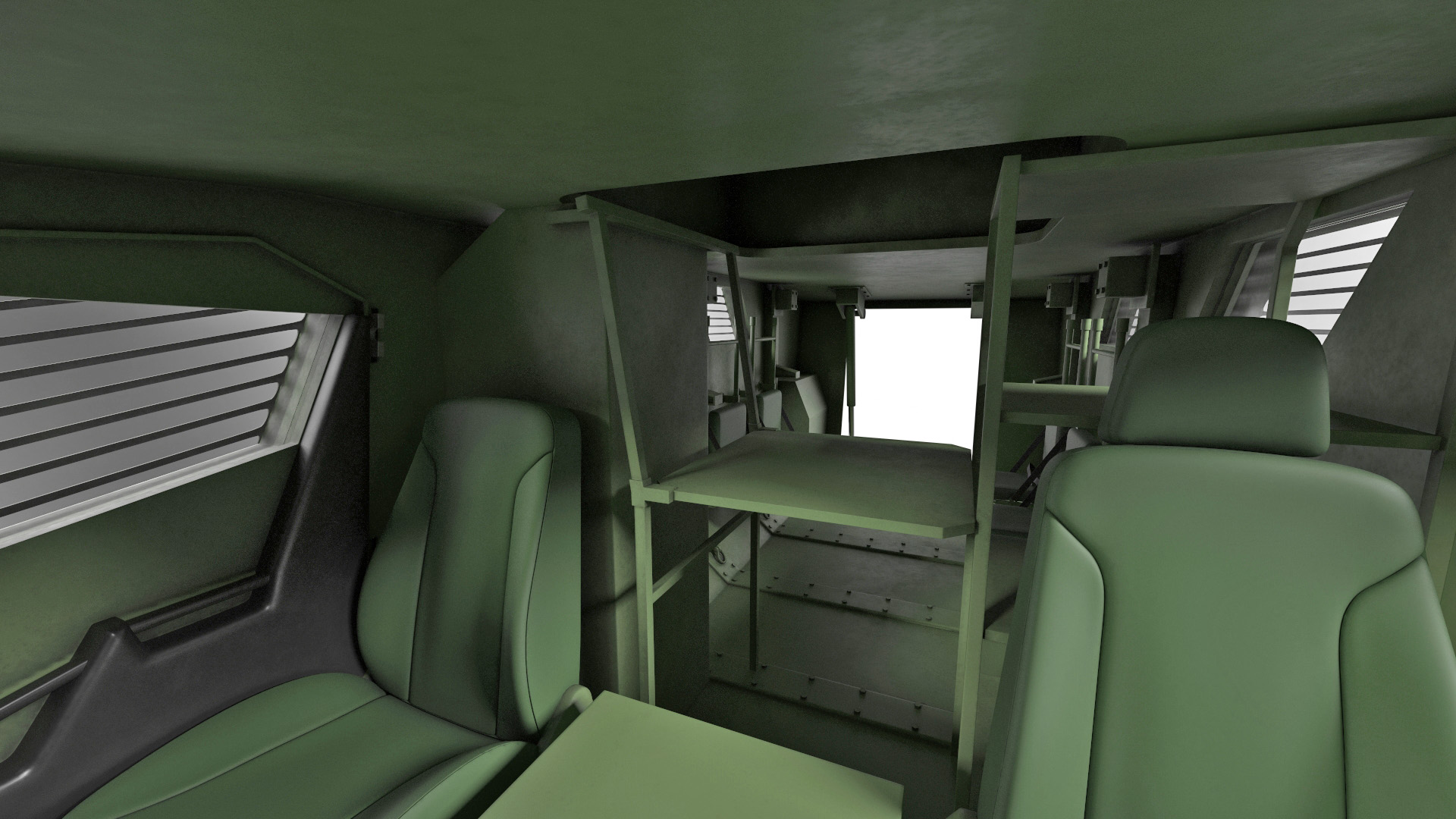 3D Armored Fighting Vehicle Rigged