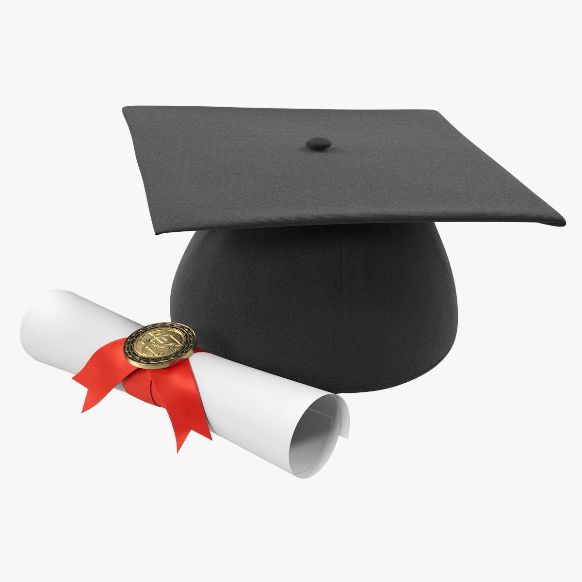 Degree Scroll Graduation Cap, view 3