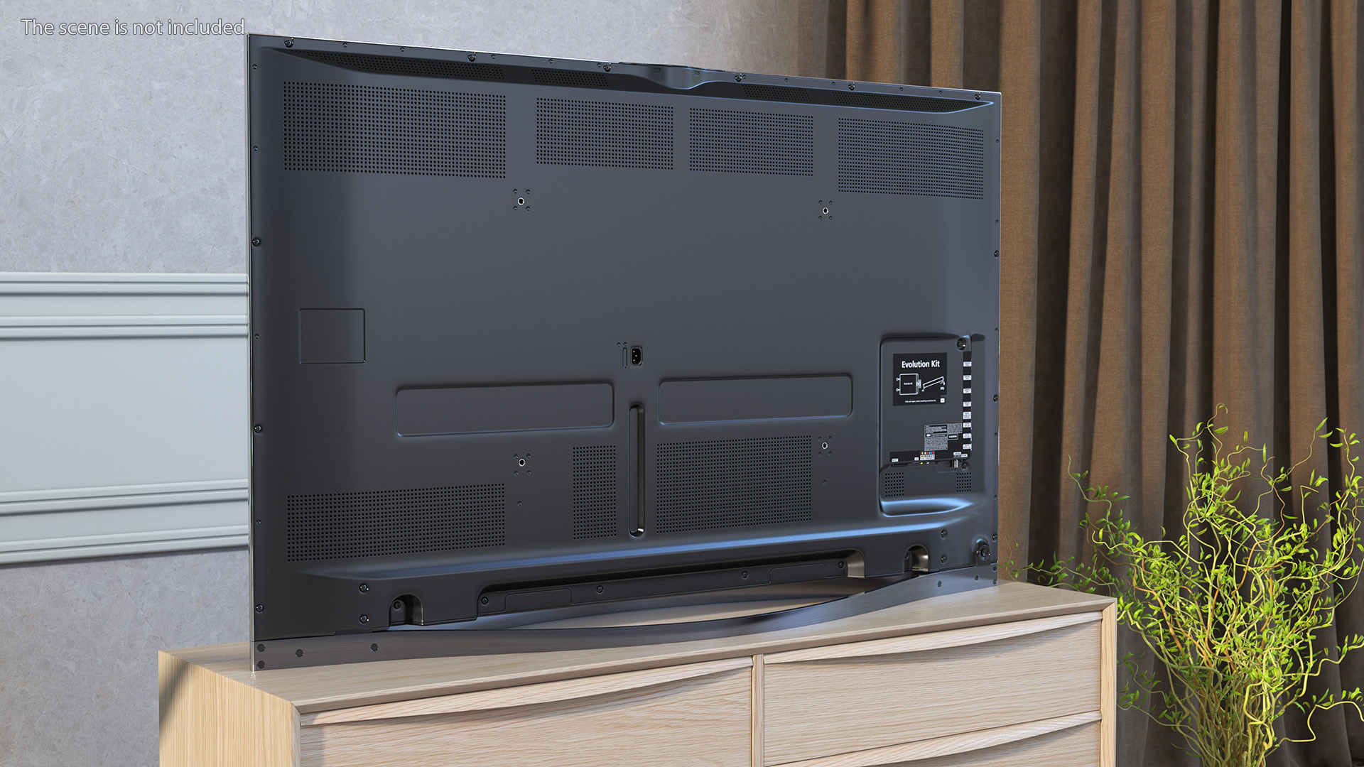 3D Modern Plasma TV