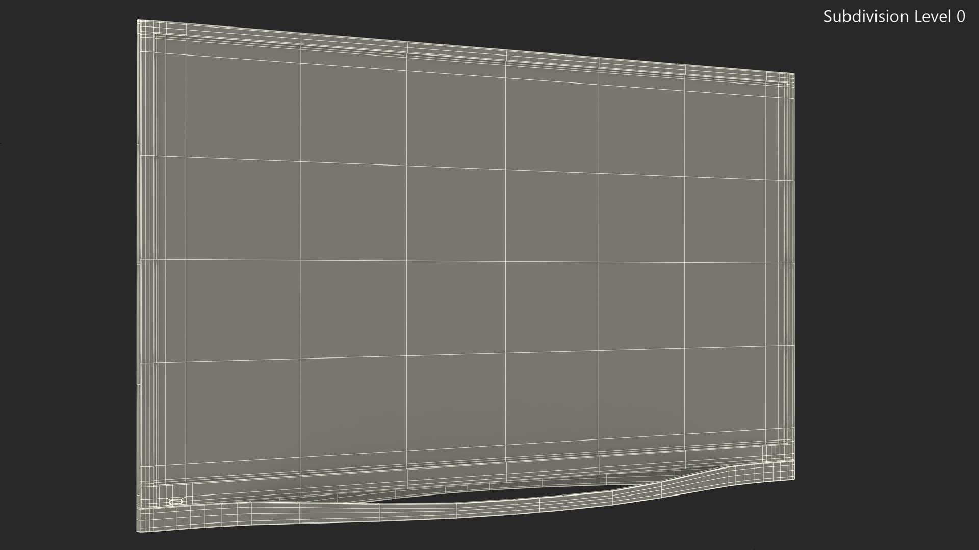 3D Modern Plasma TV