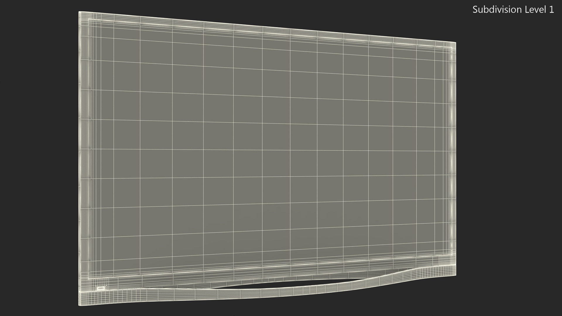 3D Modern Plasma TV