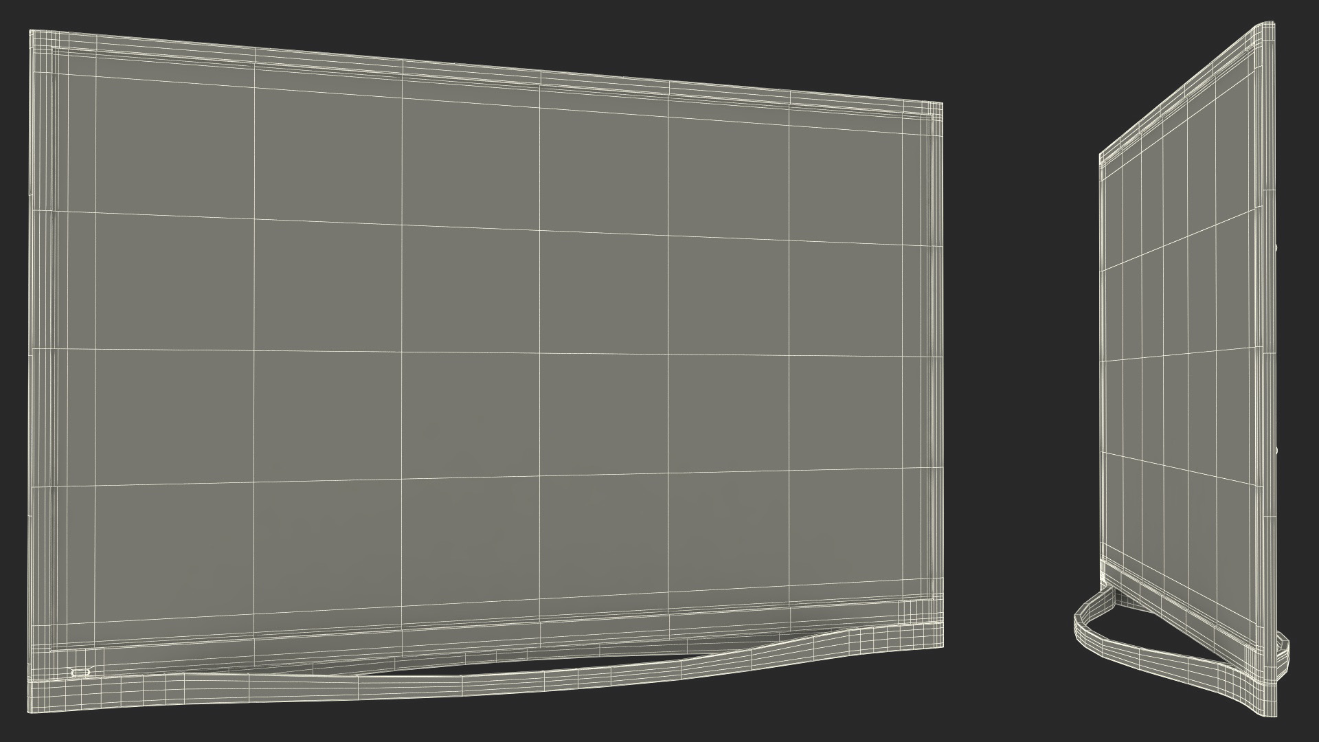 3D Modern Plasma TV