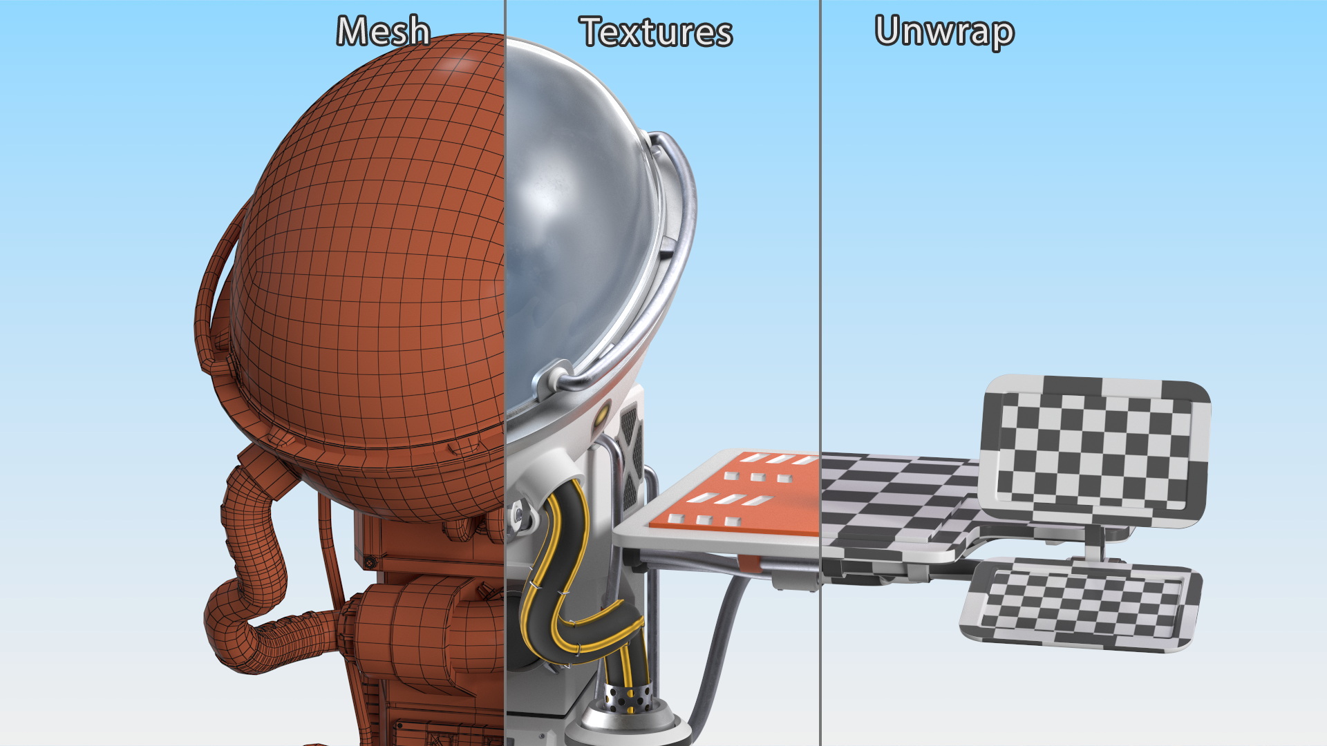 3D model Artificial Womb Concept White Empty