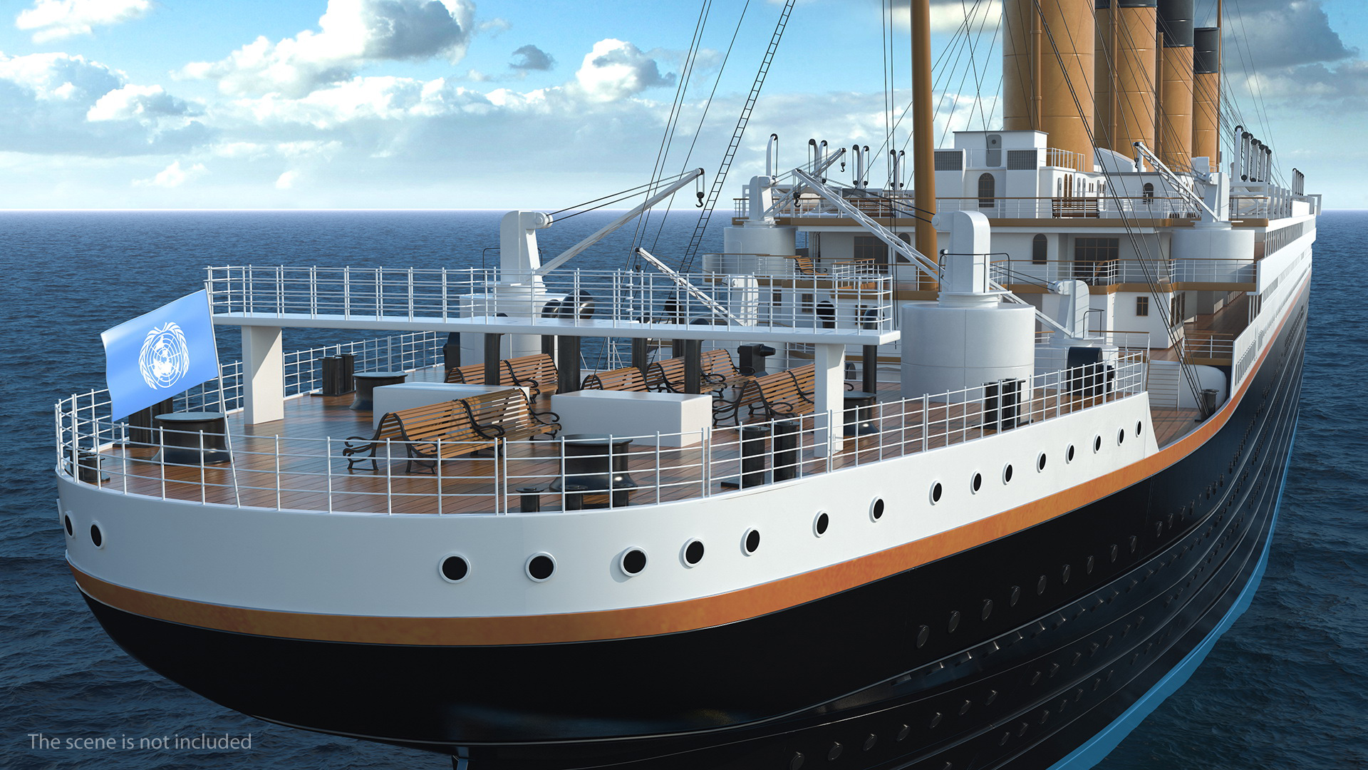3D Ocean Liner