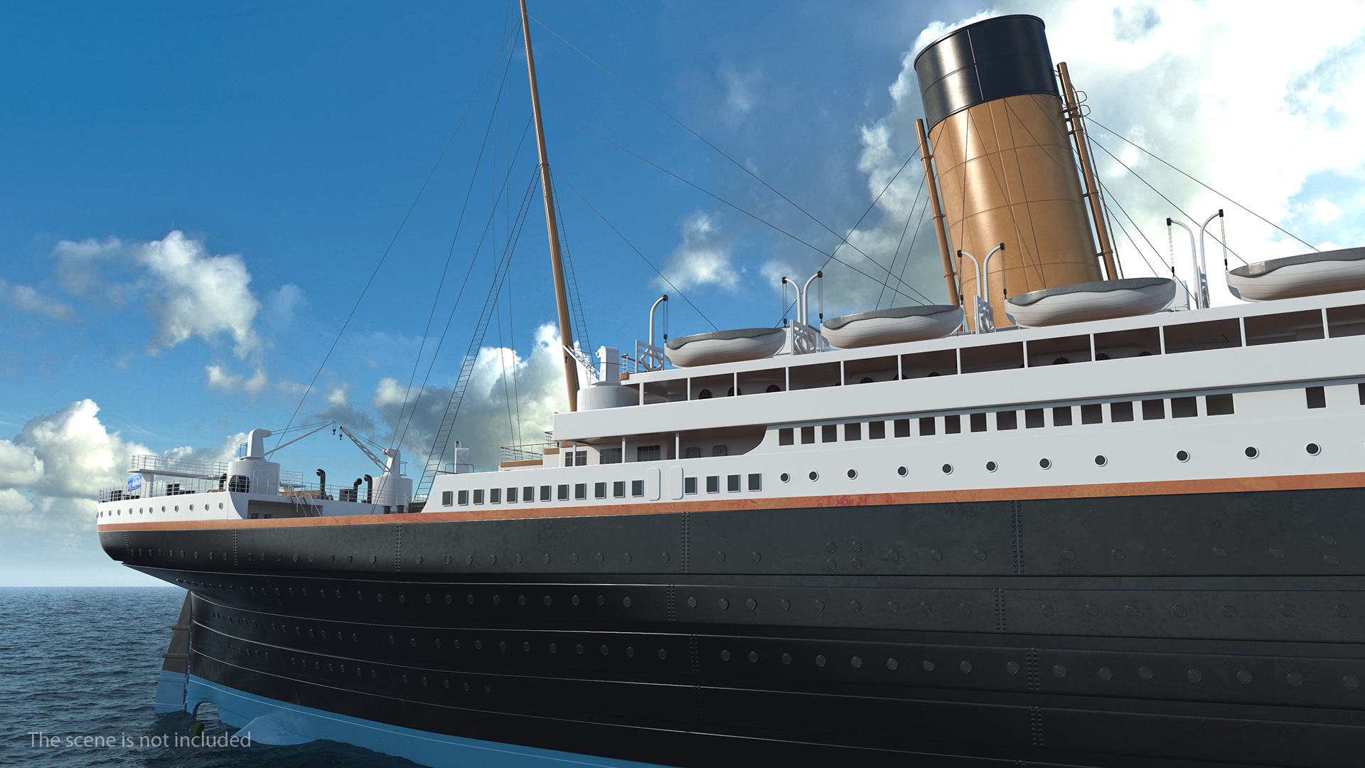 3D Ocean Liner