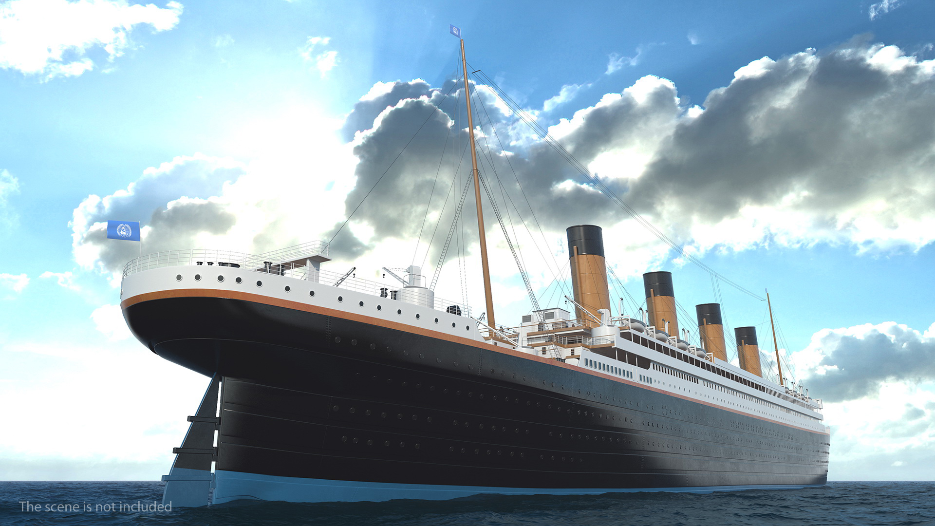3D Ocean Liner