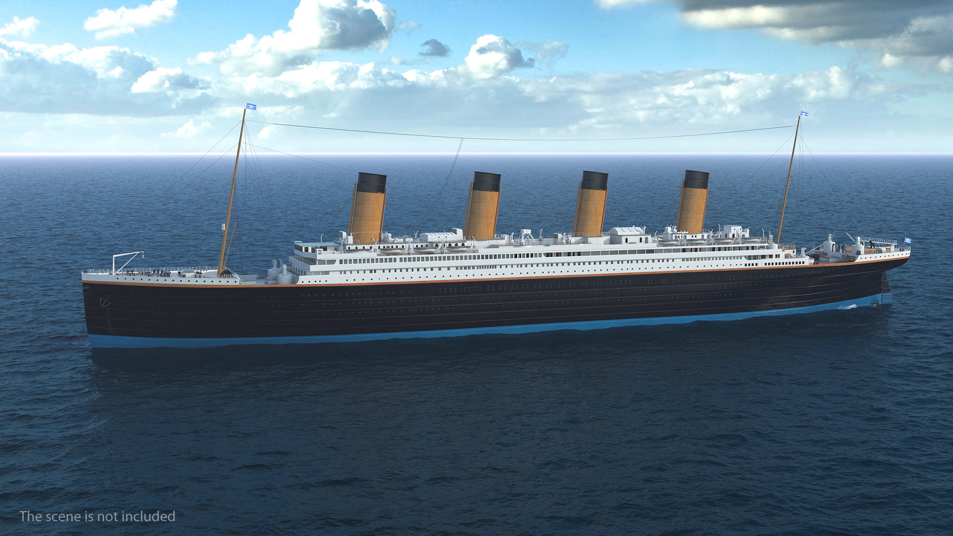 3D Ocean Liner