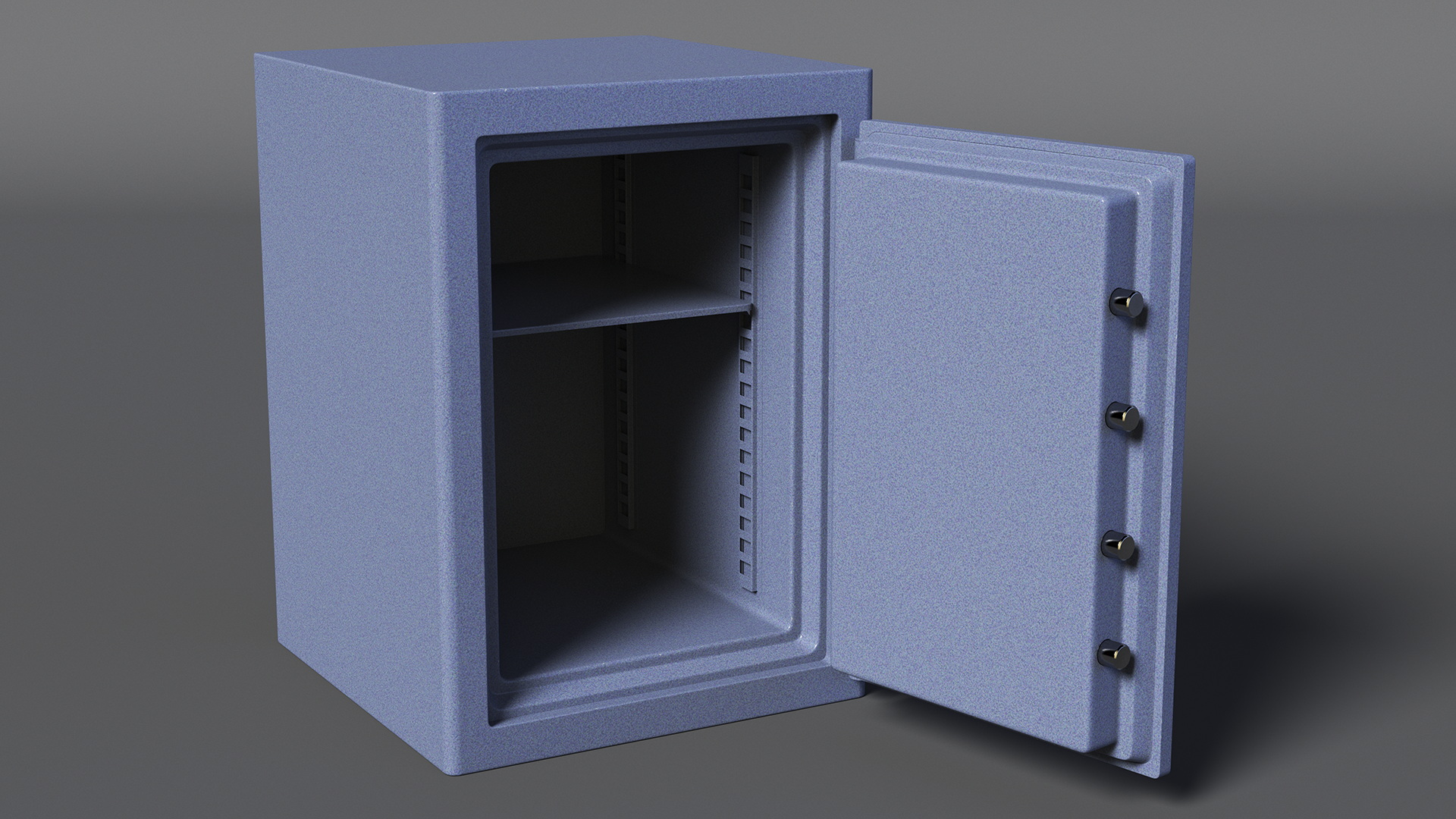 Analog Fire Proof Safe 3D