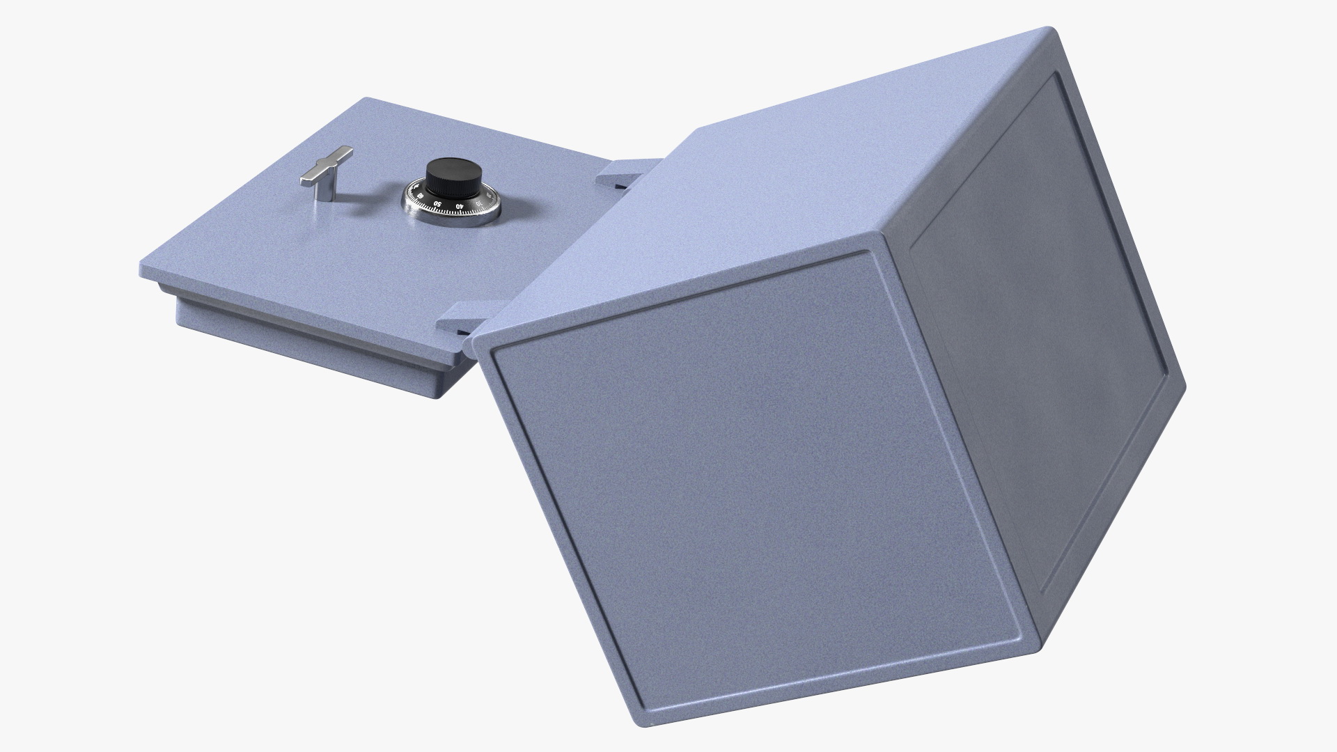 Analog Fire Proof Safe 3D
