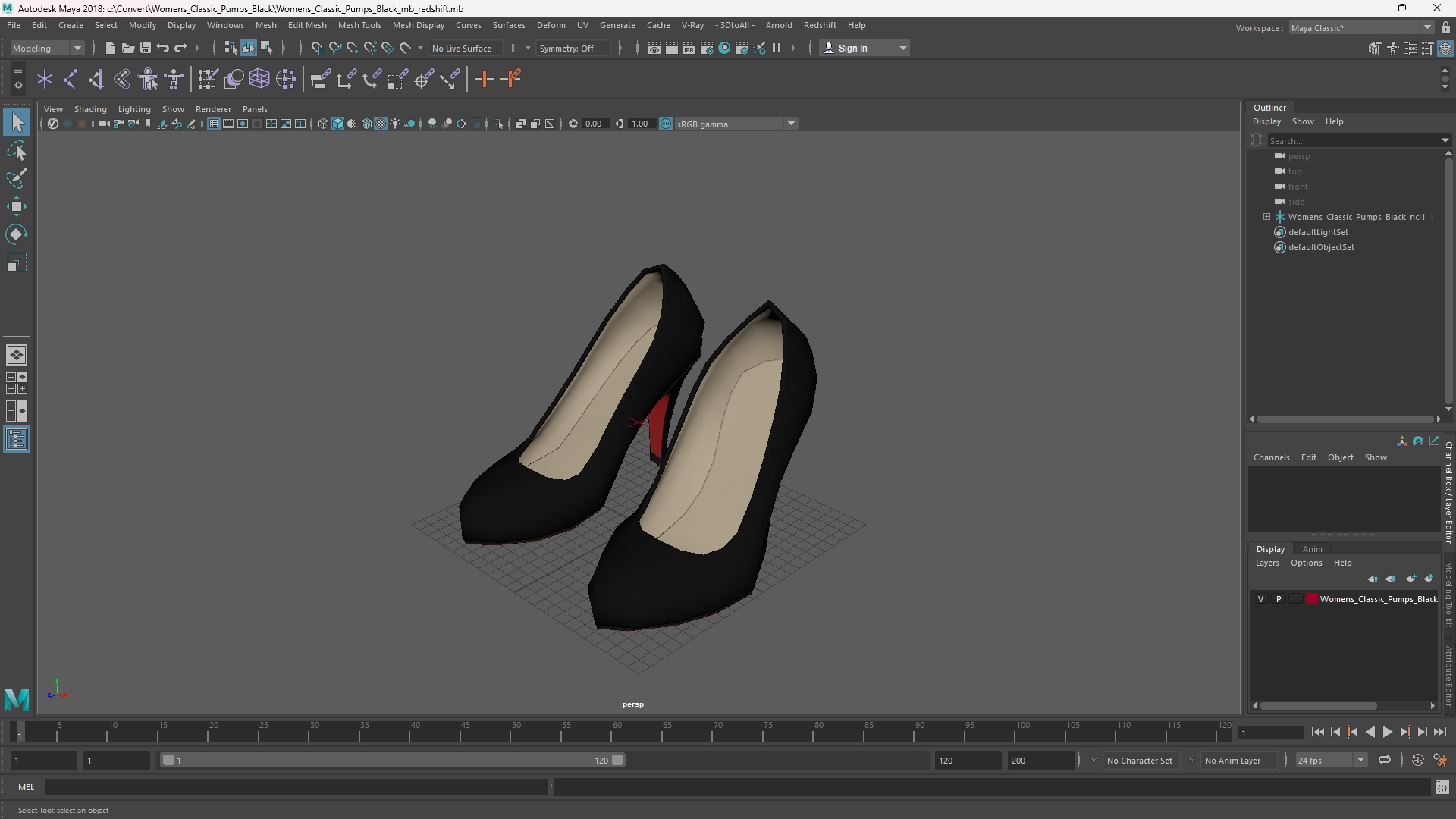 Womens Classic Pumps Black - view 11