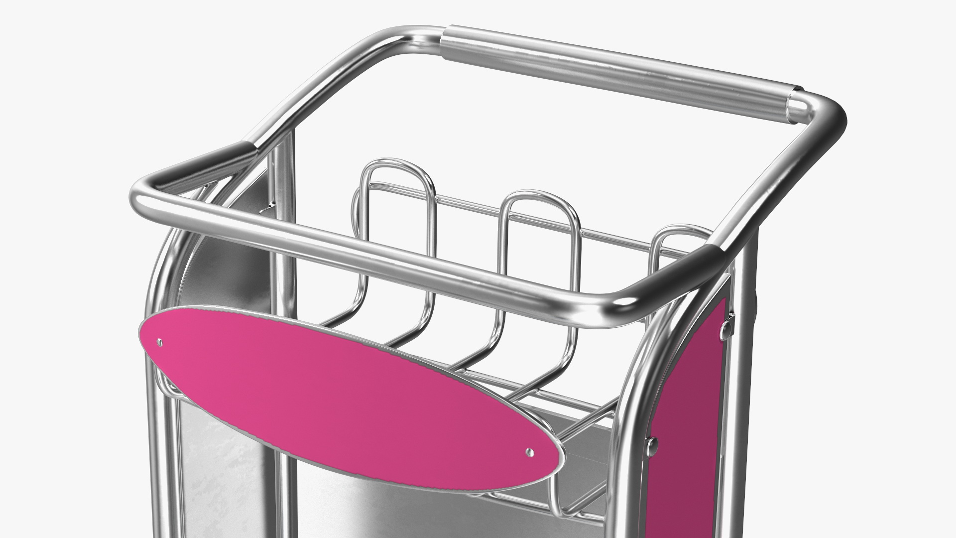 3D model Airport Luggage Cart