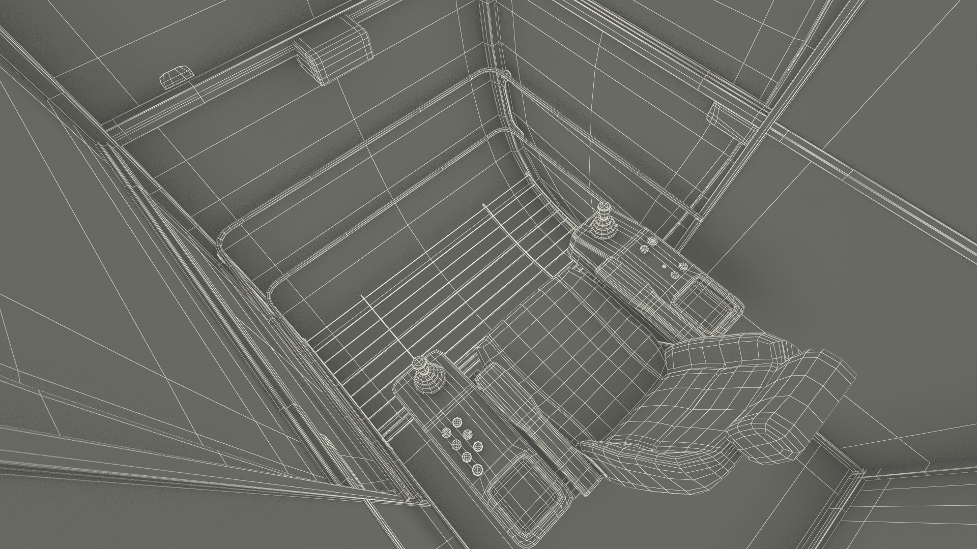 Tower Crane Rigged for Cinema 4D 3D