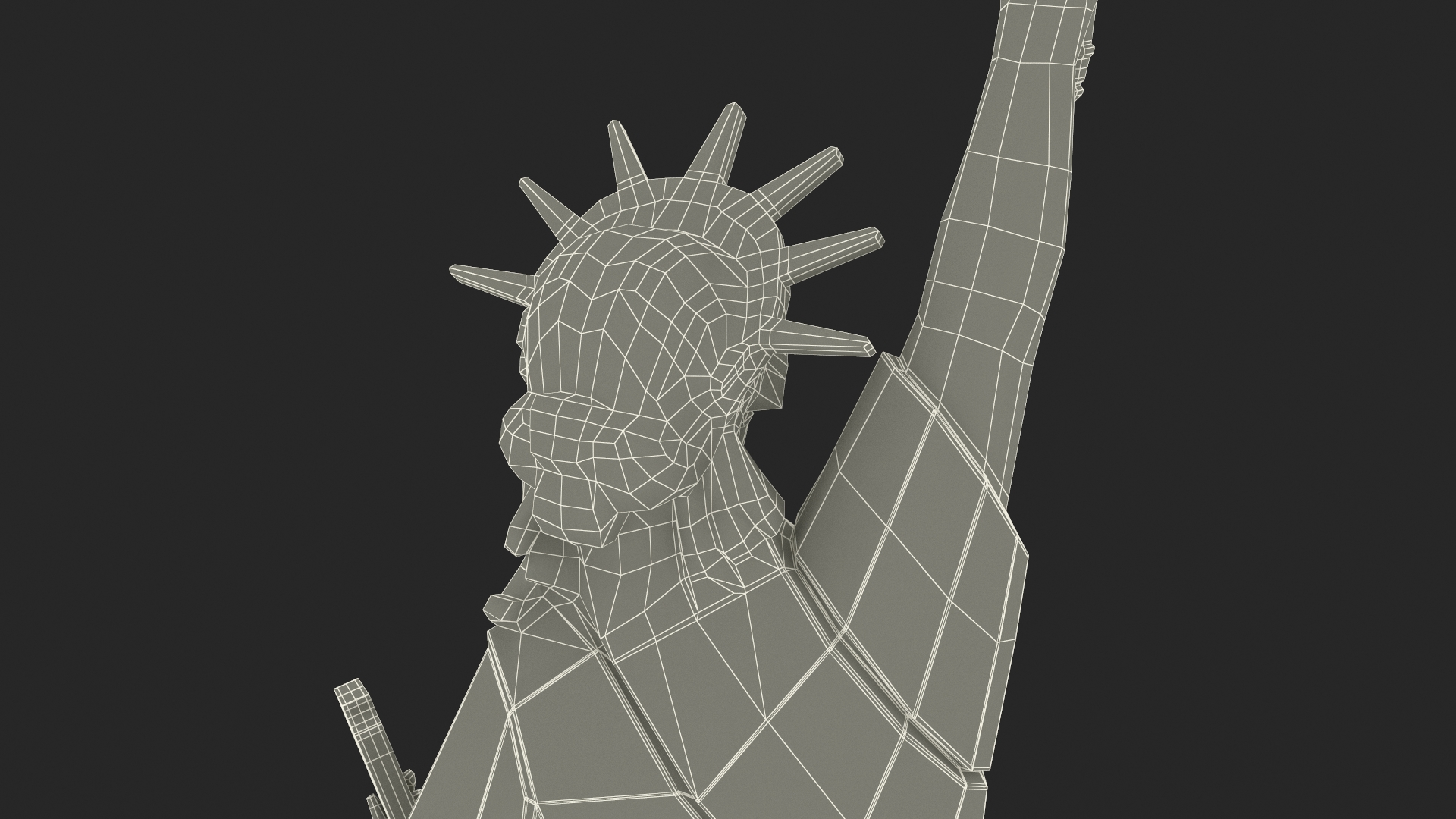 3D Crystal Decor Statue of Liberty