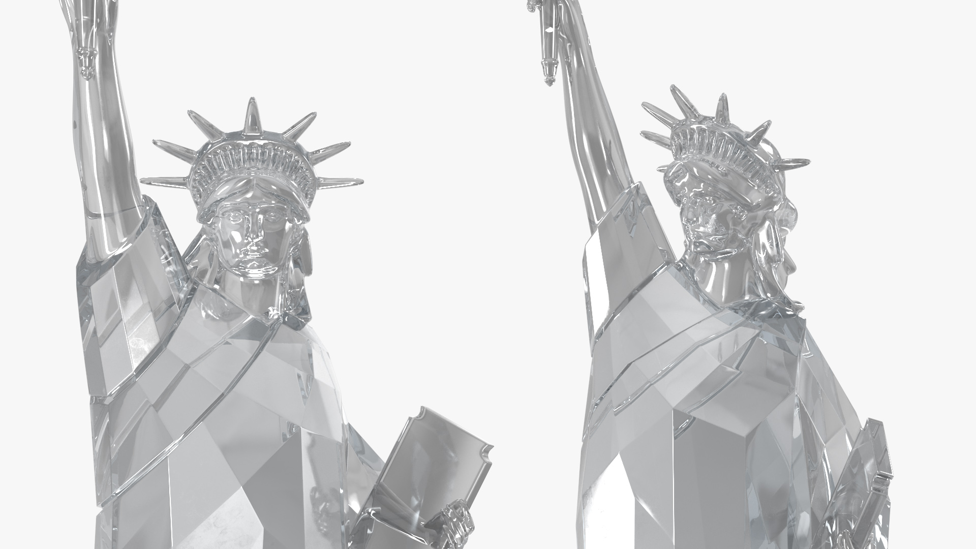3D Crystal Decor Statue of Liberty