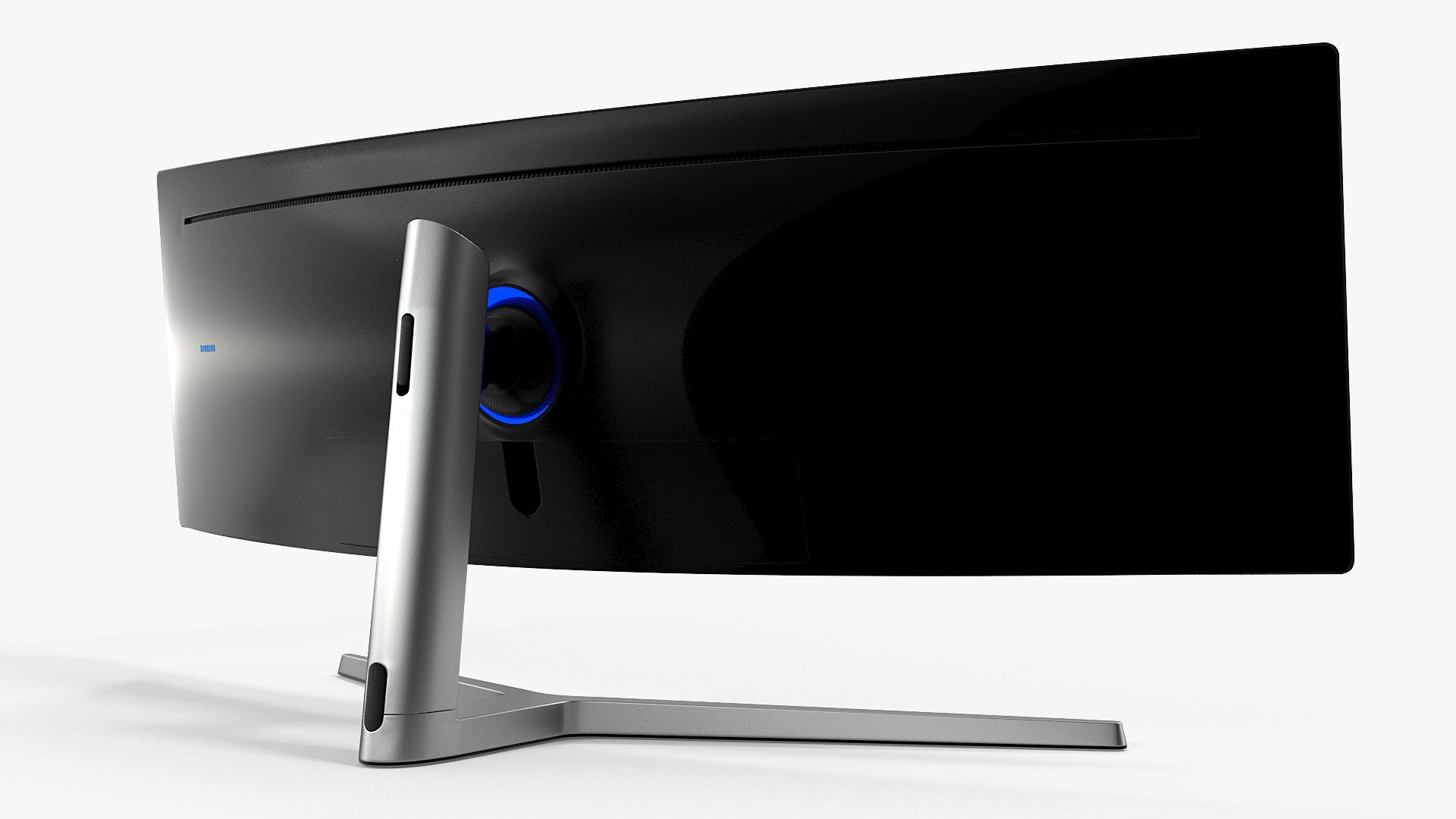 3D Samsung Ultrawide CHG90 QLED Gaming Monitor model