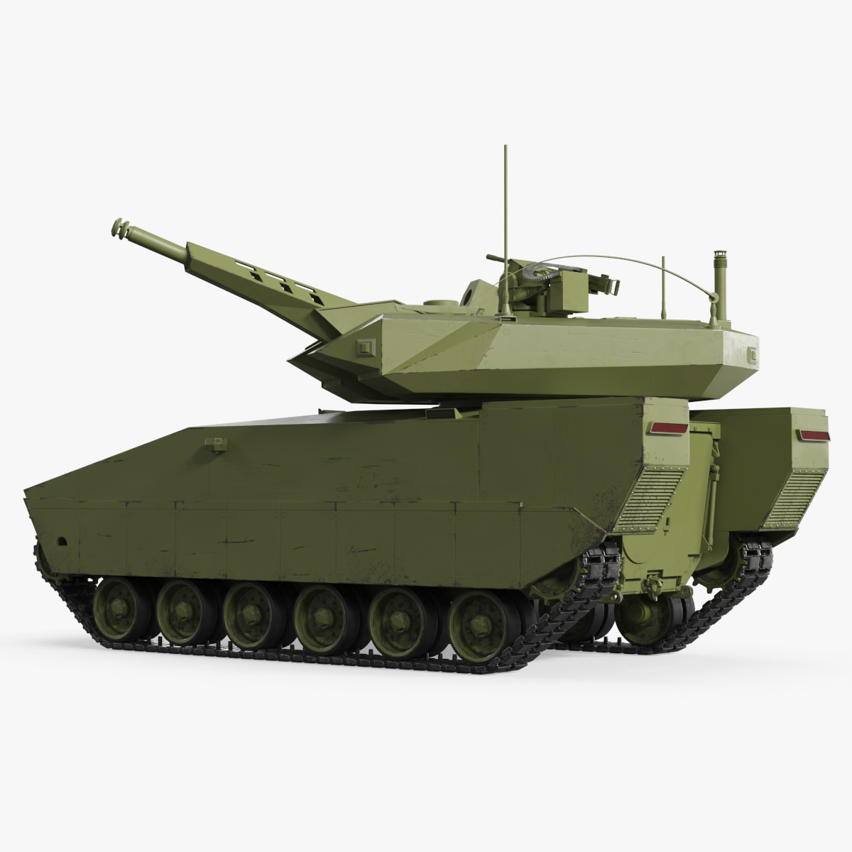 US Army XM30 Infantry Fighting - Green · Rigged