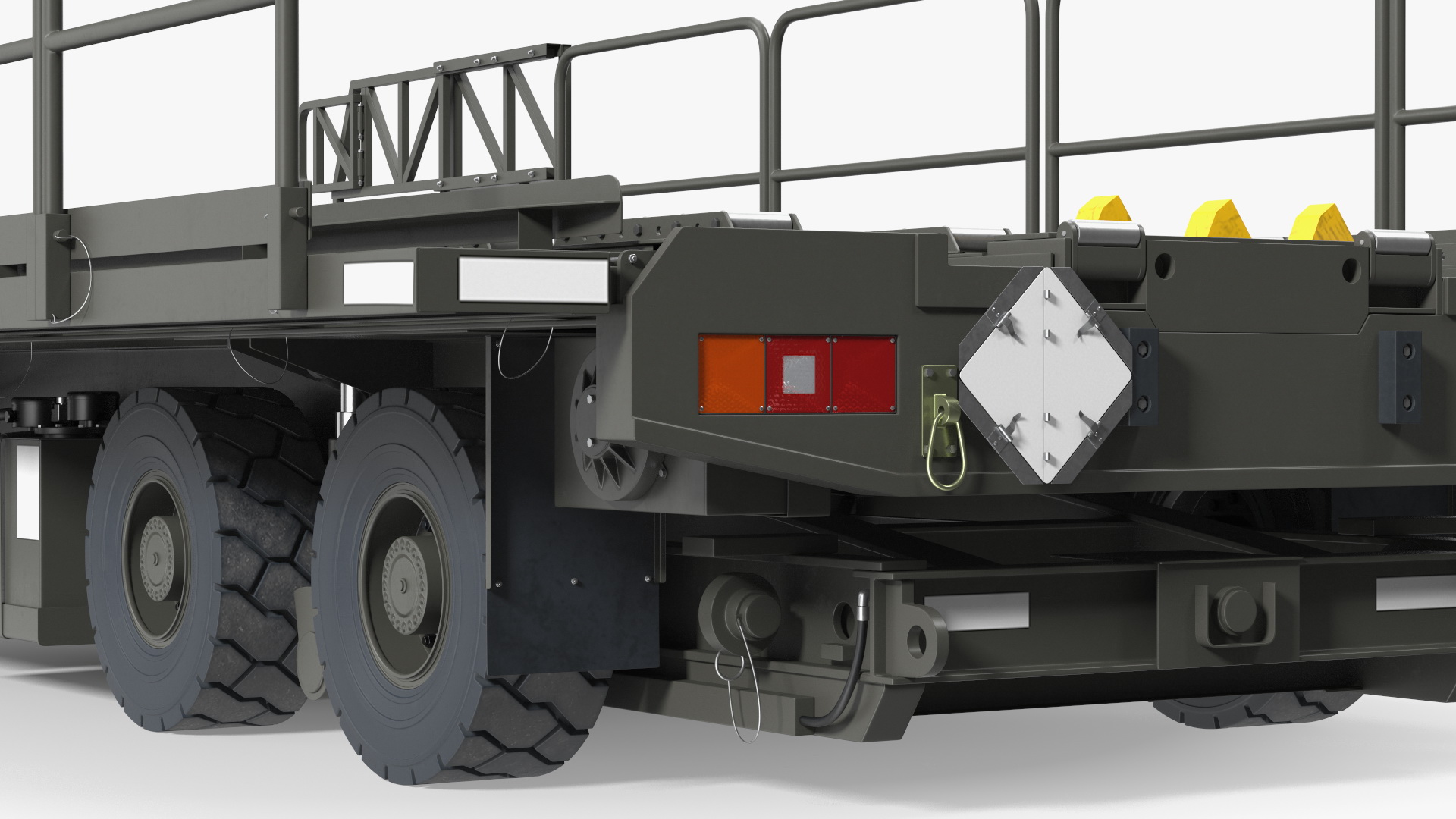 Defense Aircraft Loader New Rigged 3D model