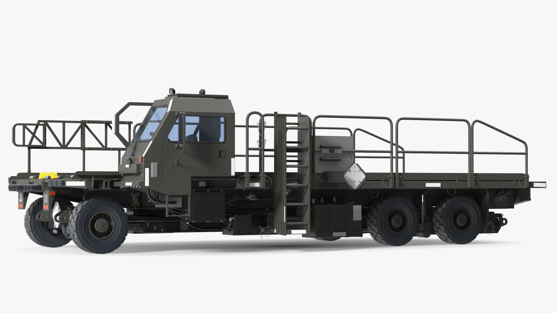 Defense Aircraft Loader New Rigged 3D model