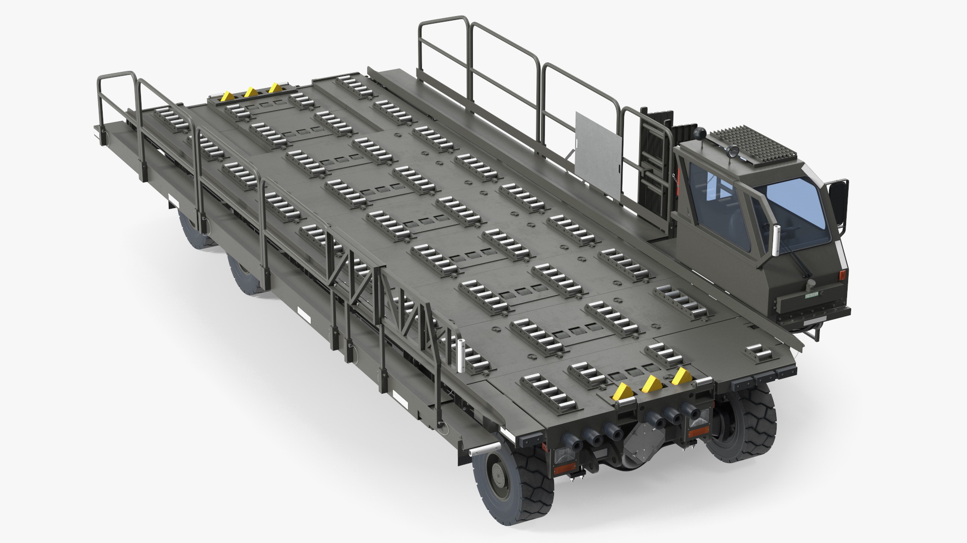 Defense Aircraft Loader New Rigged 3D model