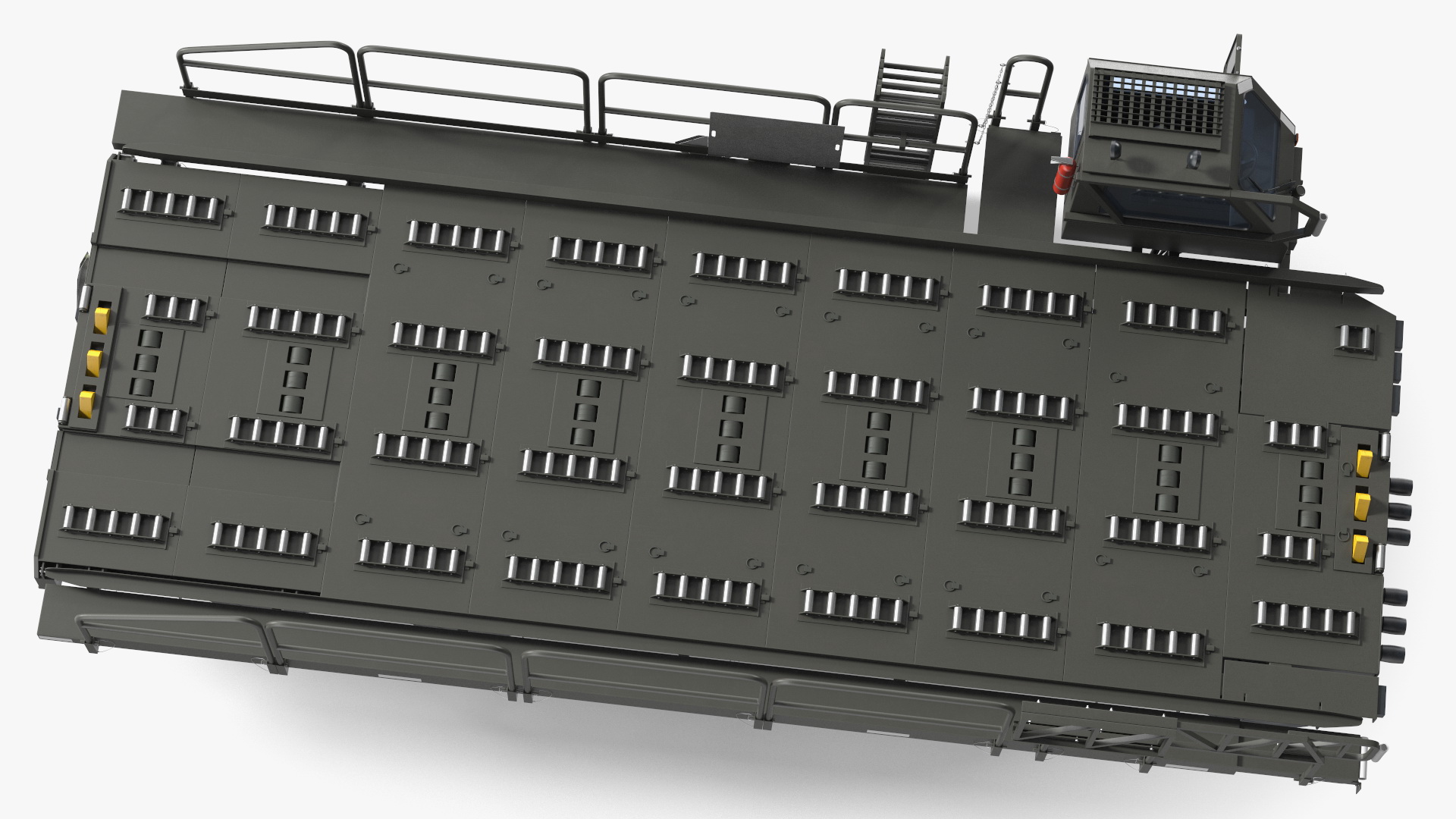 Defense Aircraft Loader New Rigged 3D model