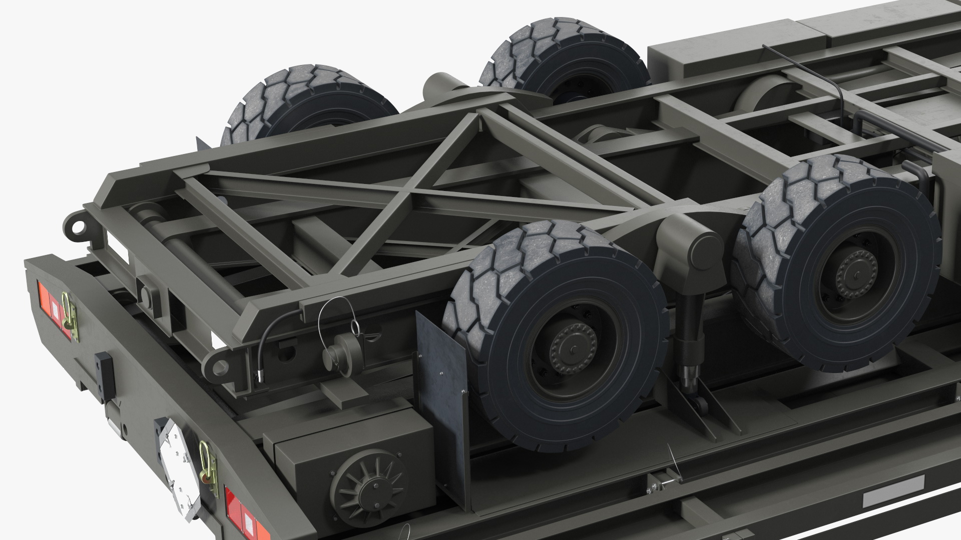 Defense Aircraft Loader New Rigged 3D model