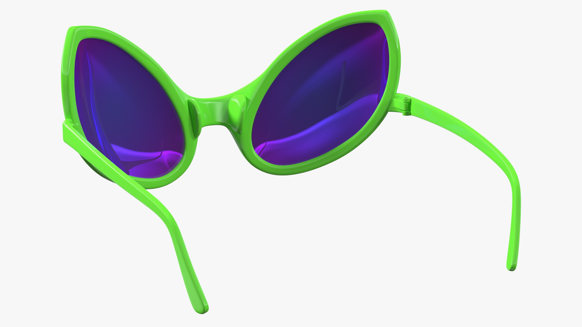 3D Alien Eye Shape Design Sunglasses model