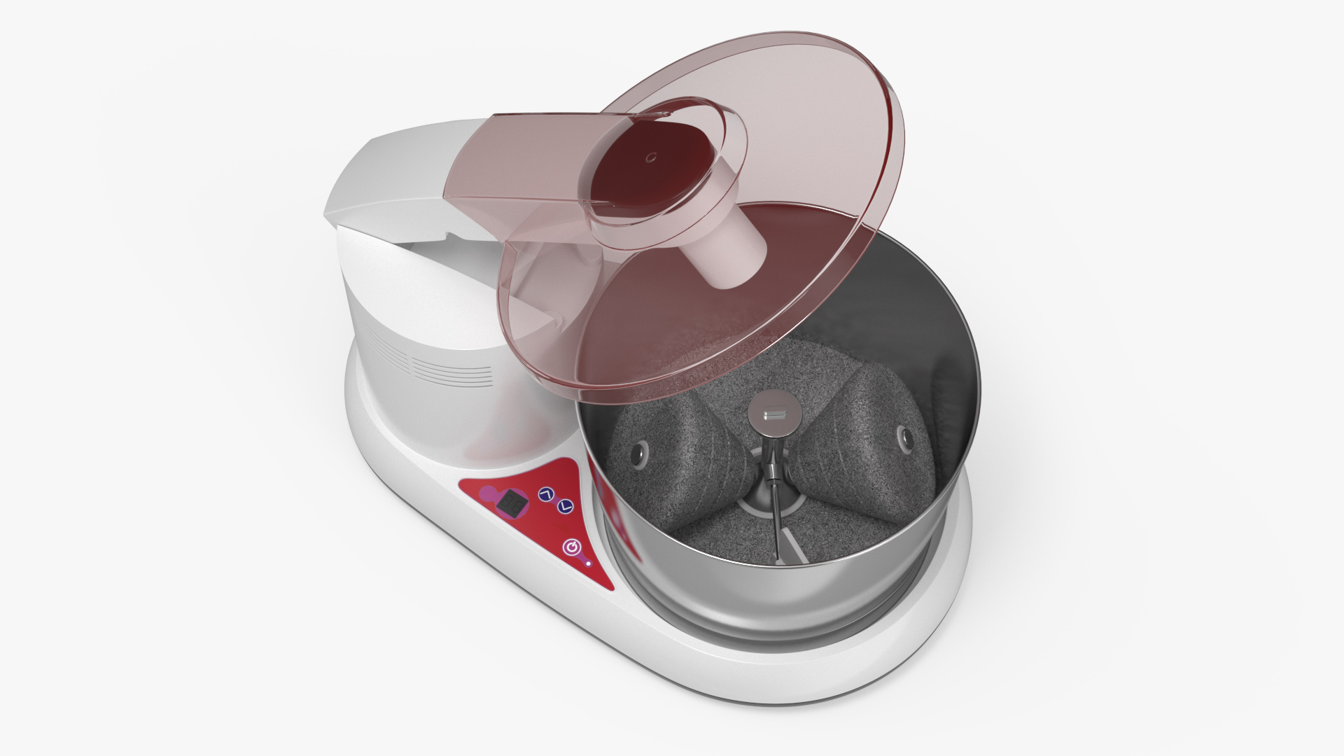 3D Chocolate Melangeur Red model