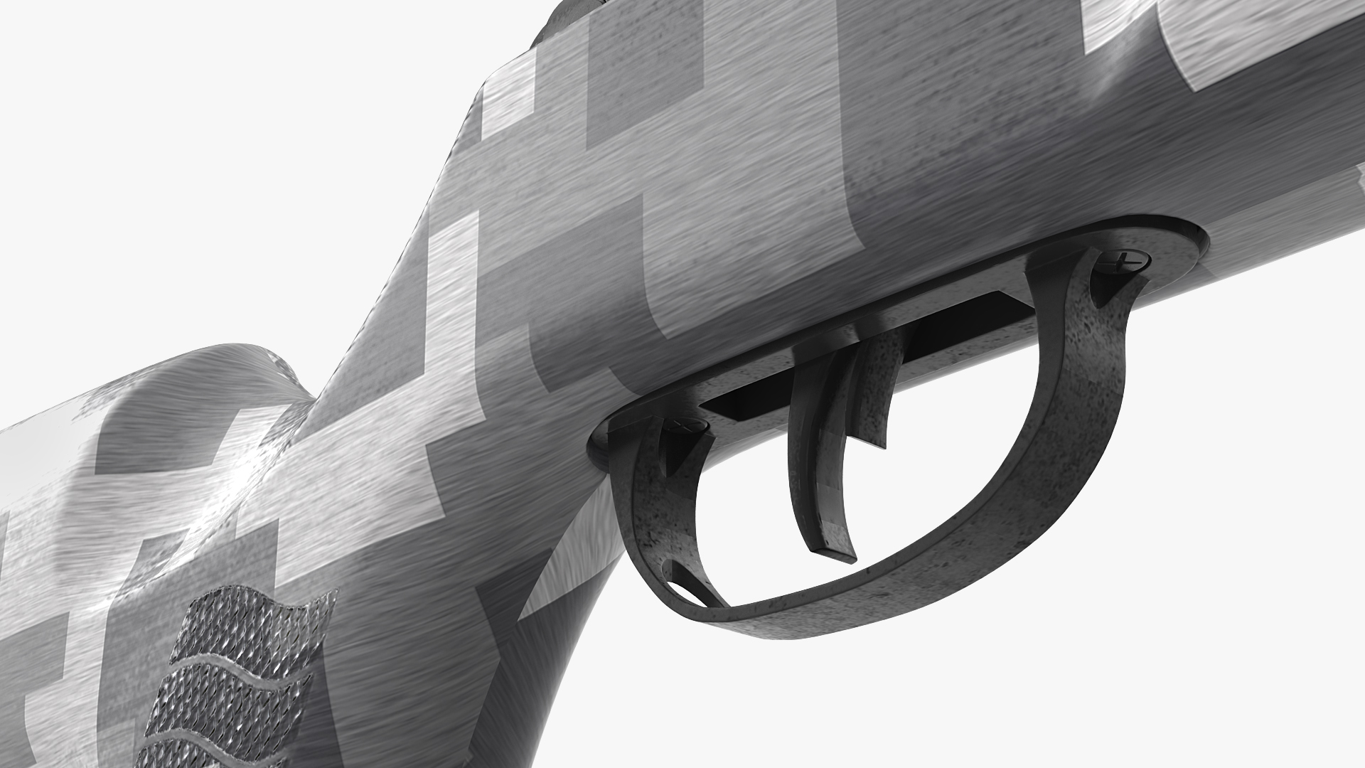 3D Camouflage Air Rifle Generic model