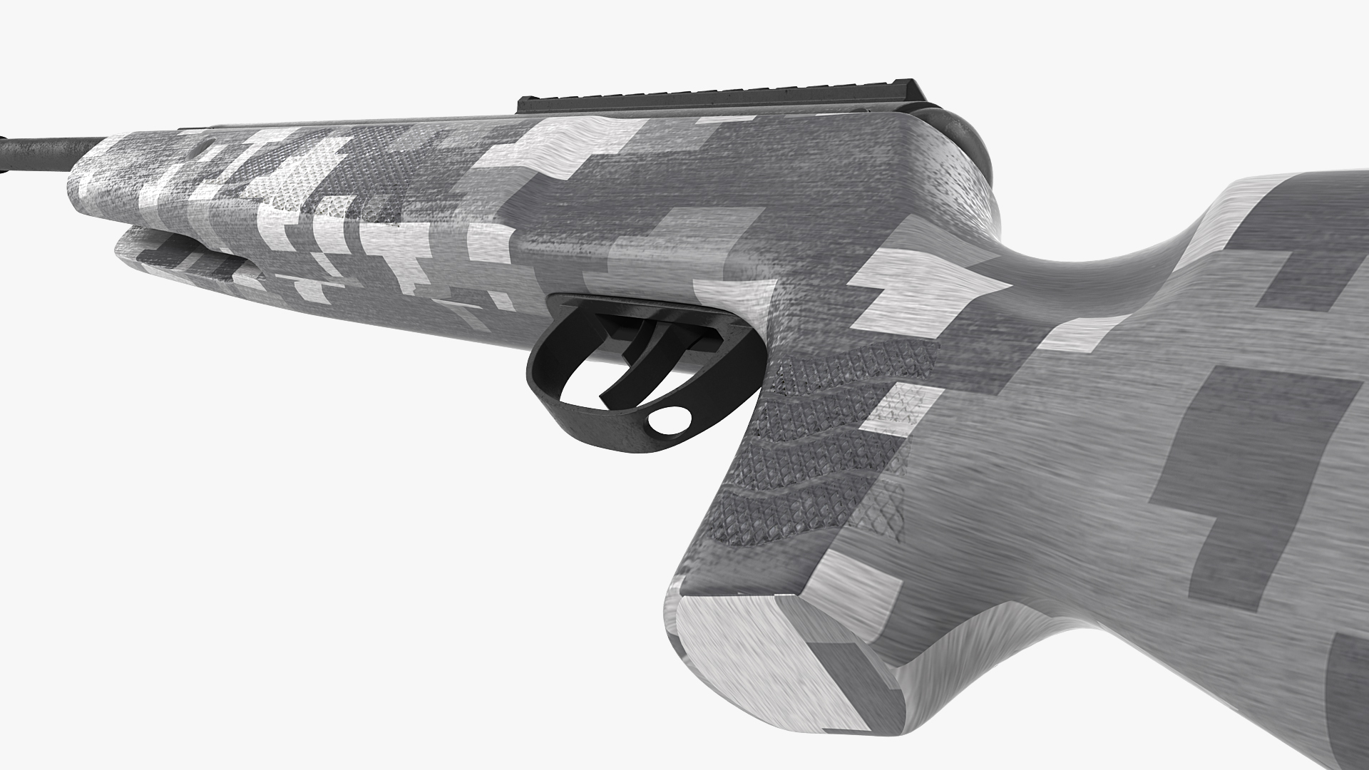 3D Camouflage Air Rifle Generic model