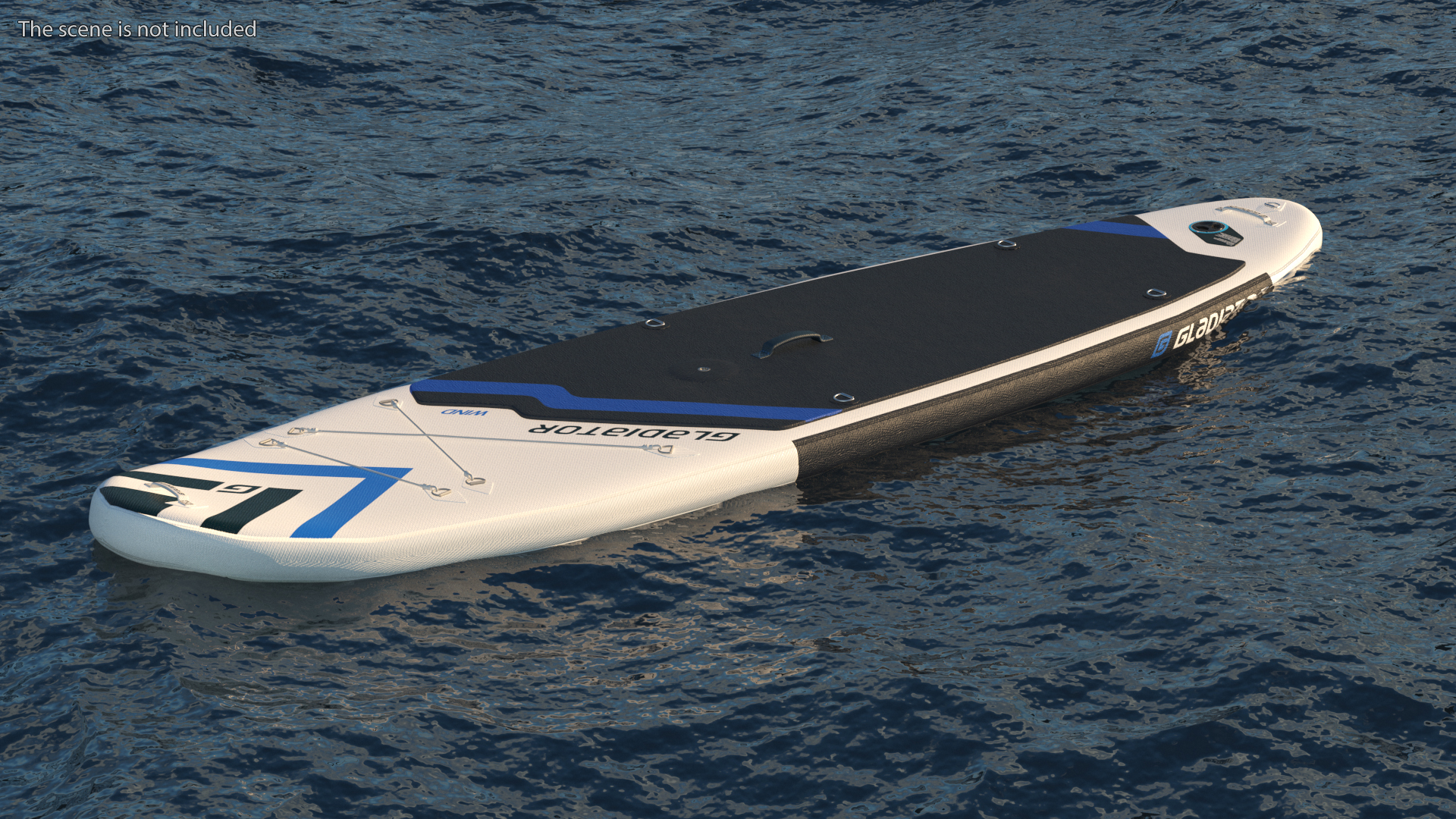 3D model SUP Board Gladiator White