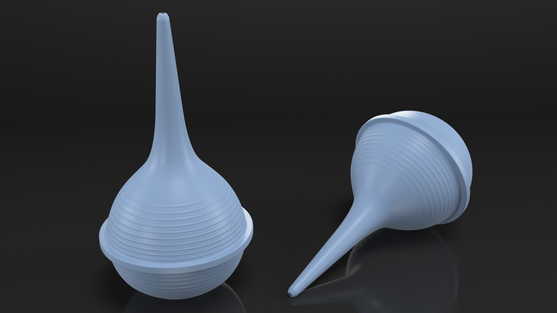 3D Nasal Bulb Syringe model
