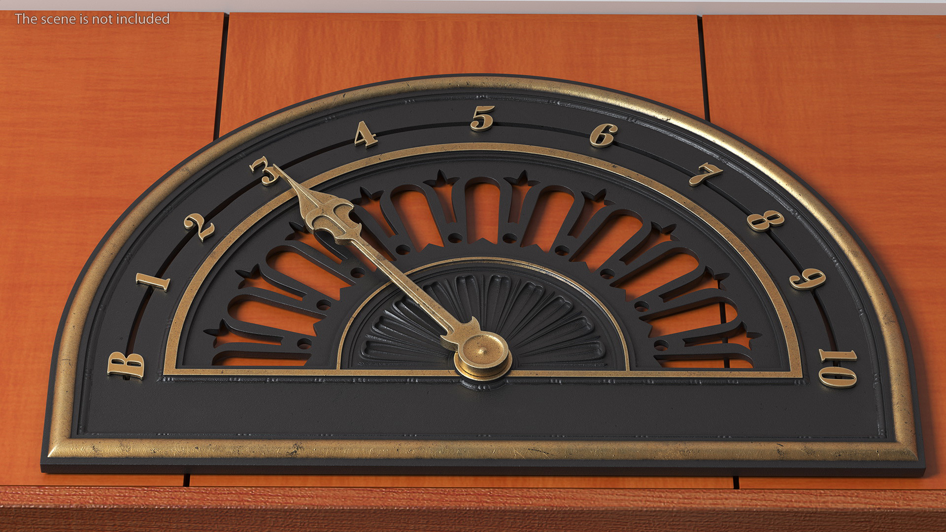 Vintage Elevator Floor Indicator 3D