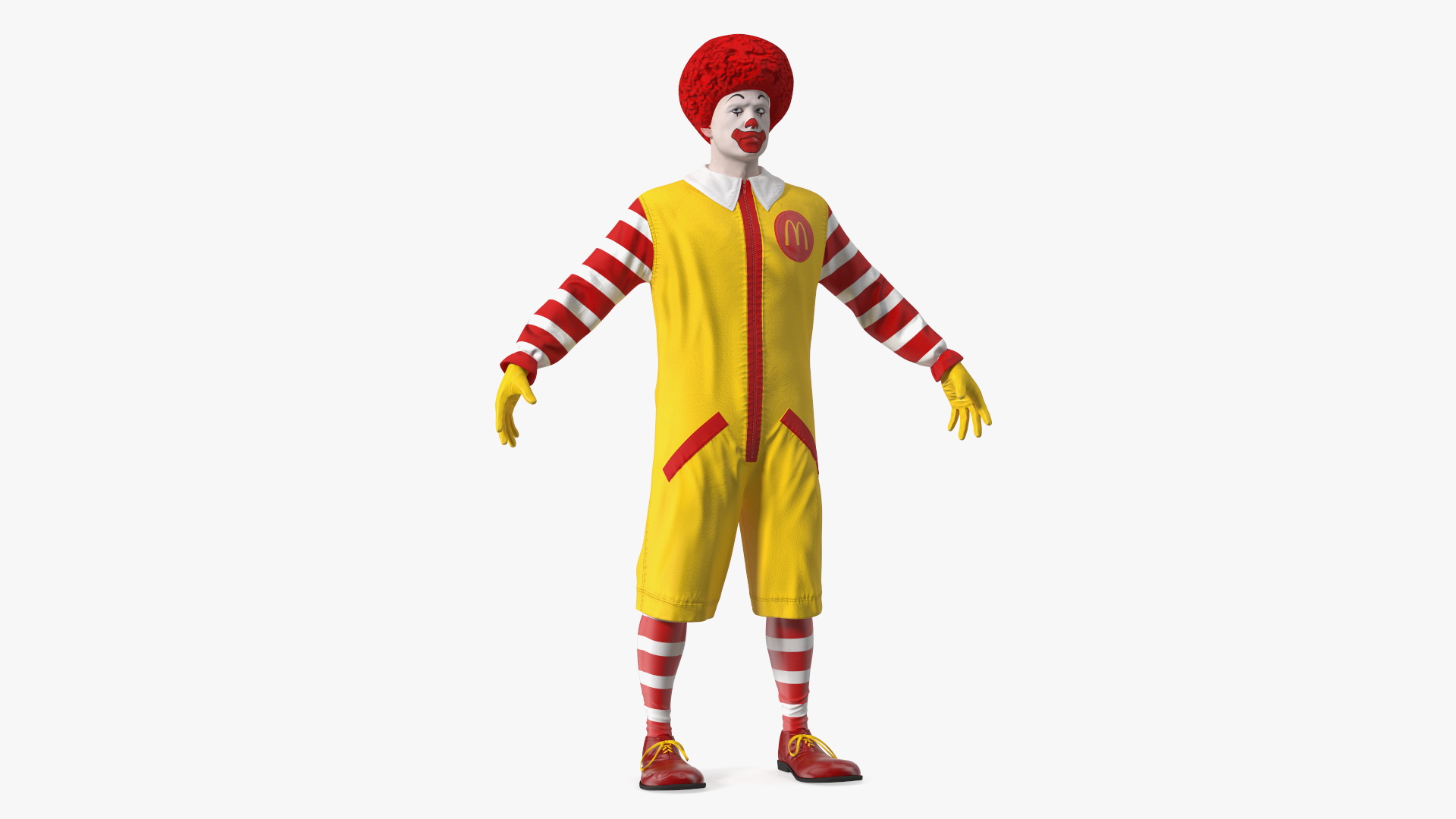 3D model McDonalds Clown