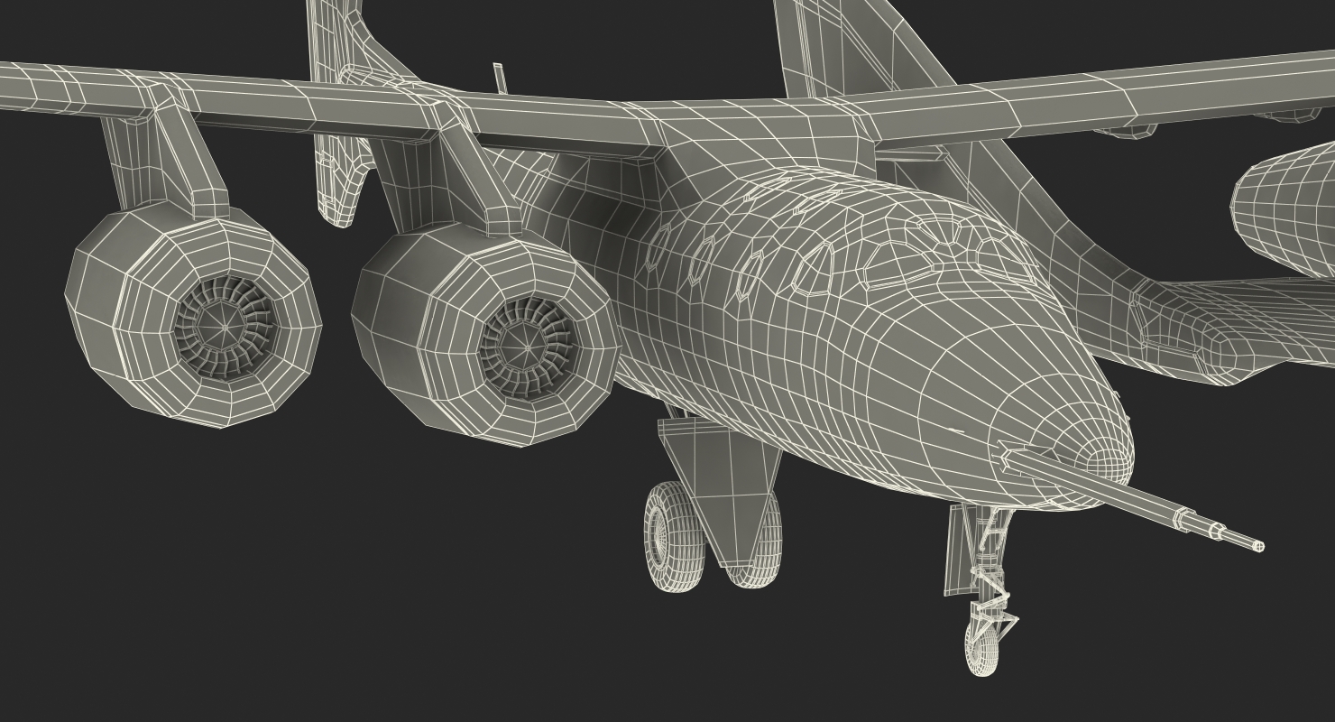 3D Virgin Galactic SpaceShipTwo model