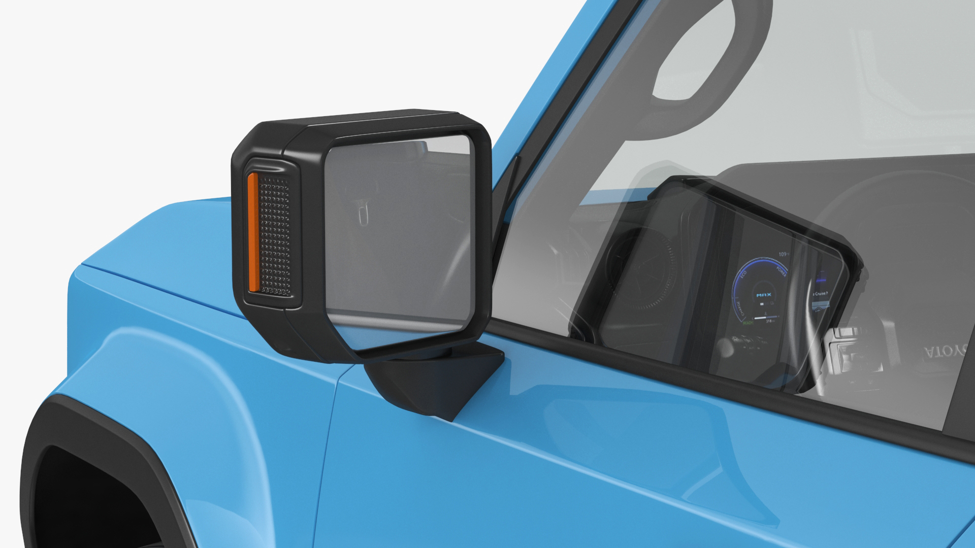 Toyota Land Cruiser 2024 Blue Color Rigged 3D
