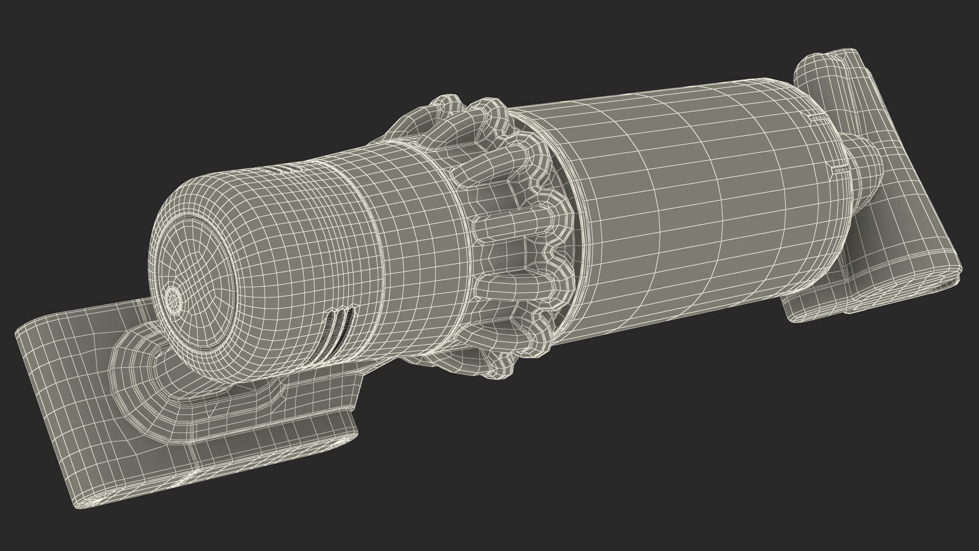 Dyson V15 Cordless Vacuum Cleaner with Hair Screw Tool 3D model