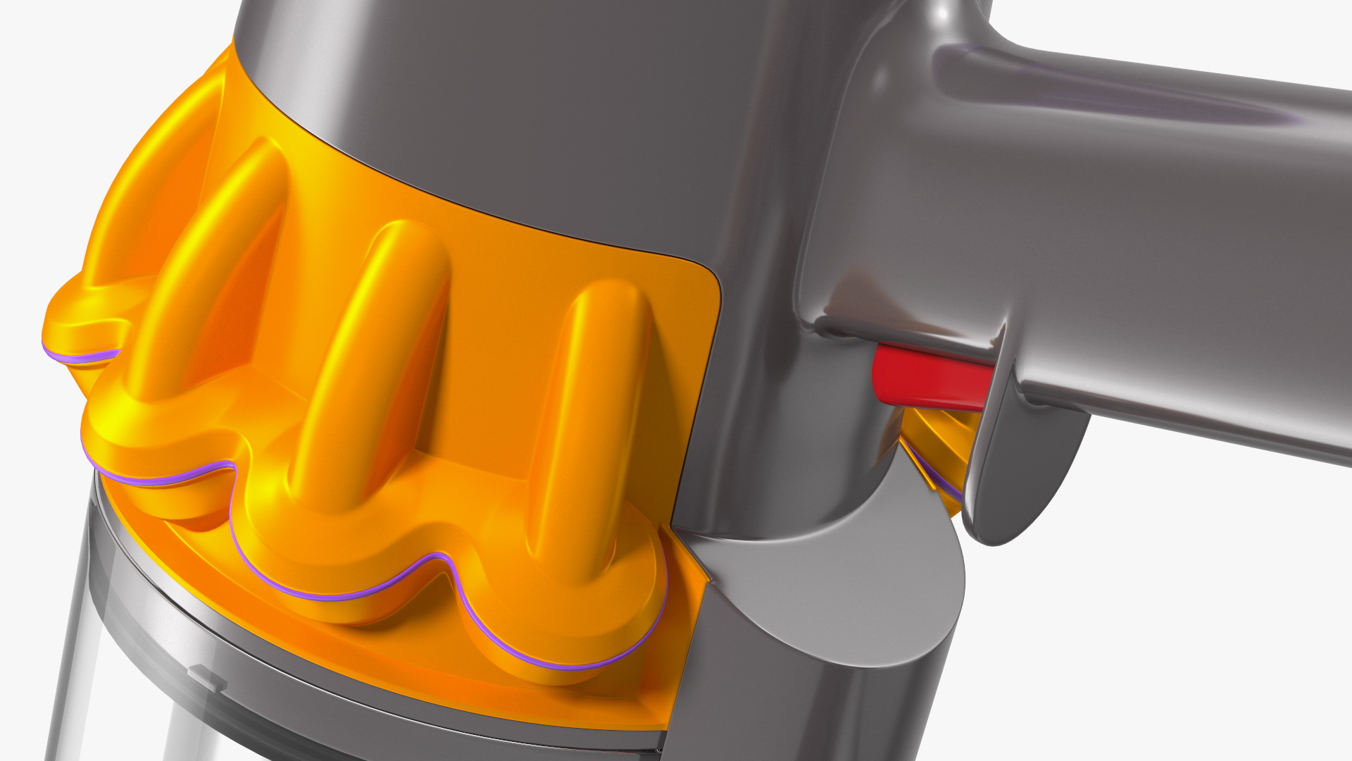 Dyson V15 Cordless Vacuum Cleaner with Hair Screw Tool 3D model