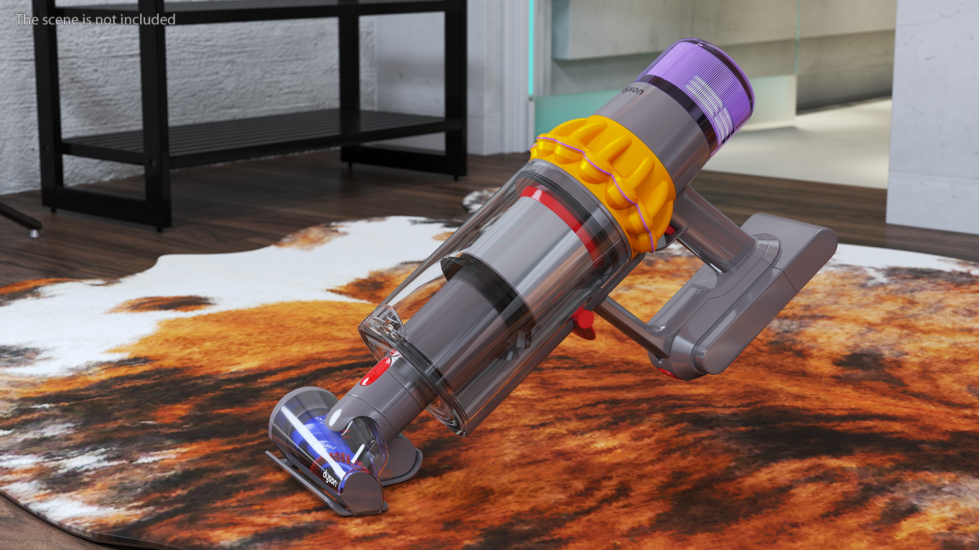 Dyson V15 Cordless Vacuum Cleaner with Hair Screw Tool 3D model