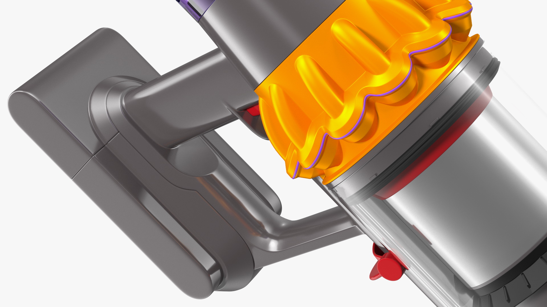 Dyson V15 Cordless Vacuum Cleaner with Hair Screw Tool 3D model