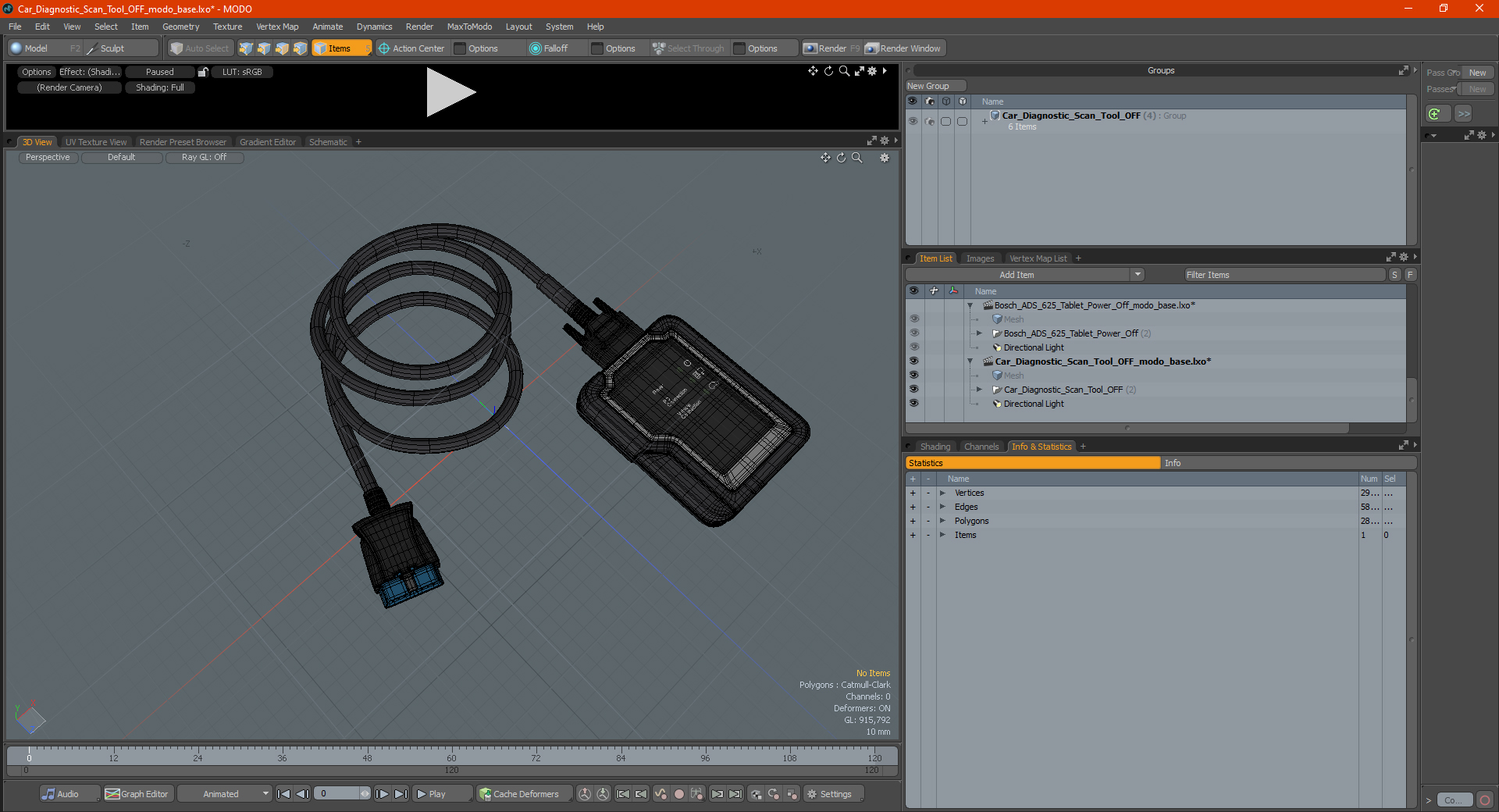 3D Car Diagnostic Scan Tool OFF model