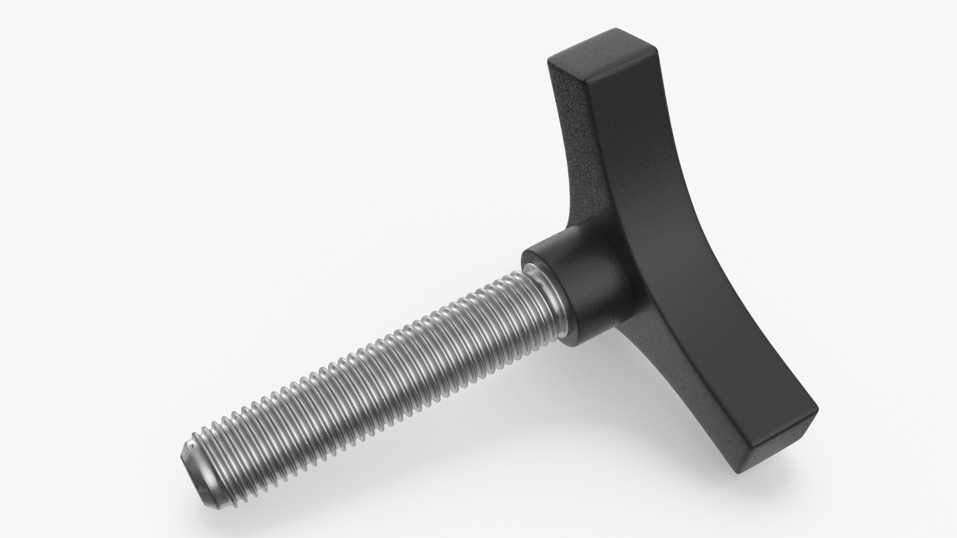Chromed Steel Nuts and Bolts Kit 3D