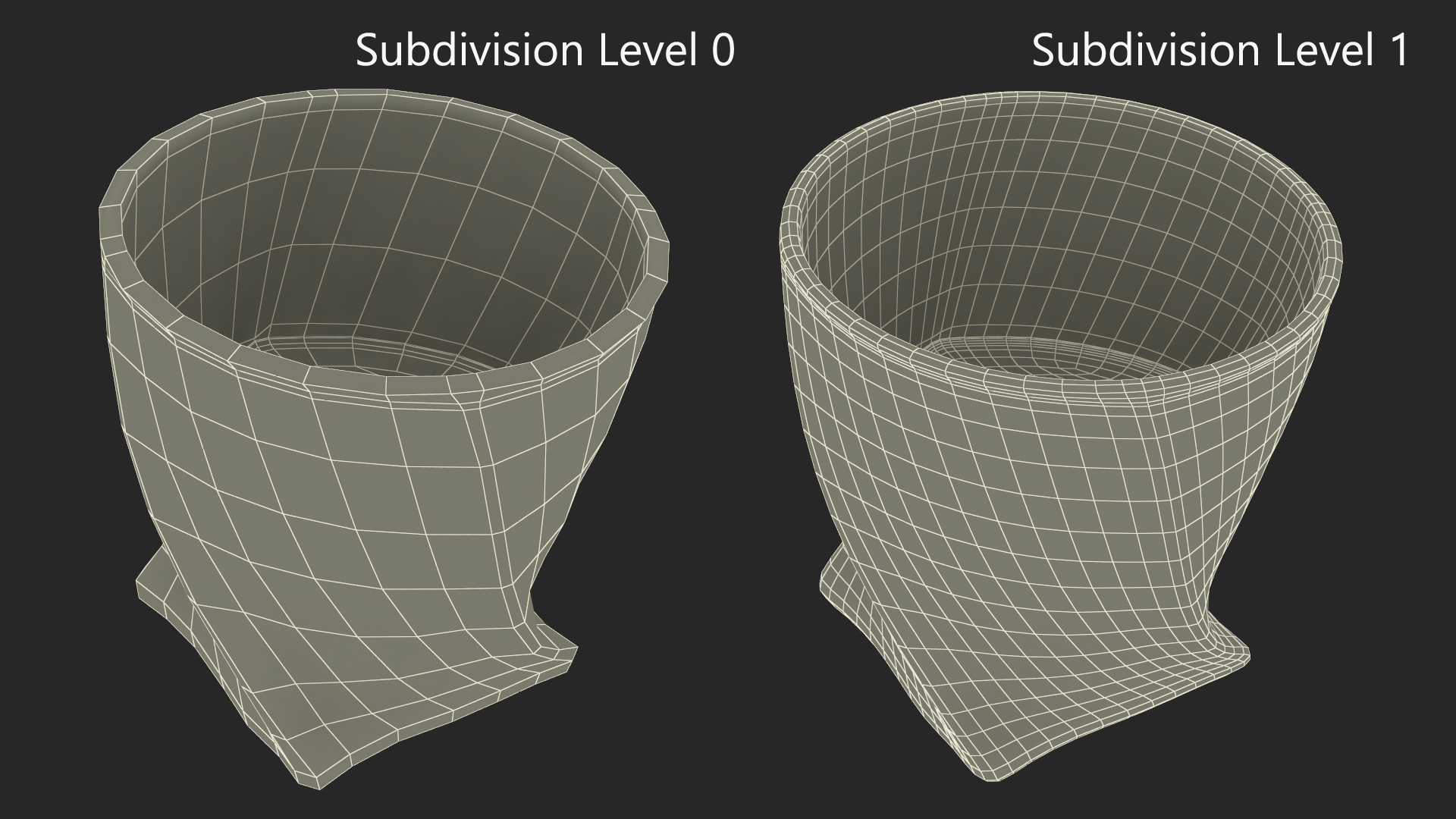 Twisted Rocks Glass With Whiskey 3D