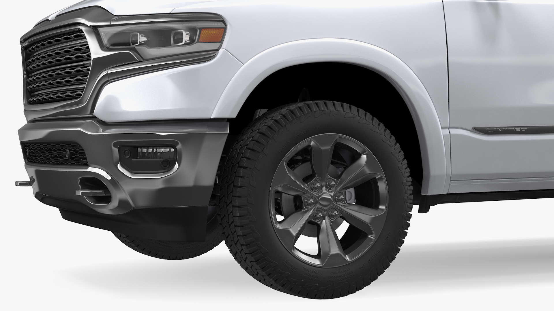 3D Pickup Truck Generic Simple Interior