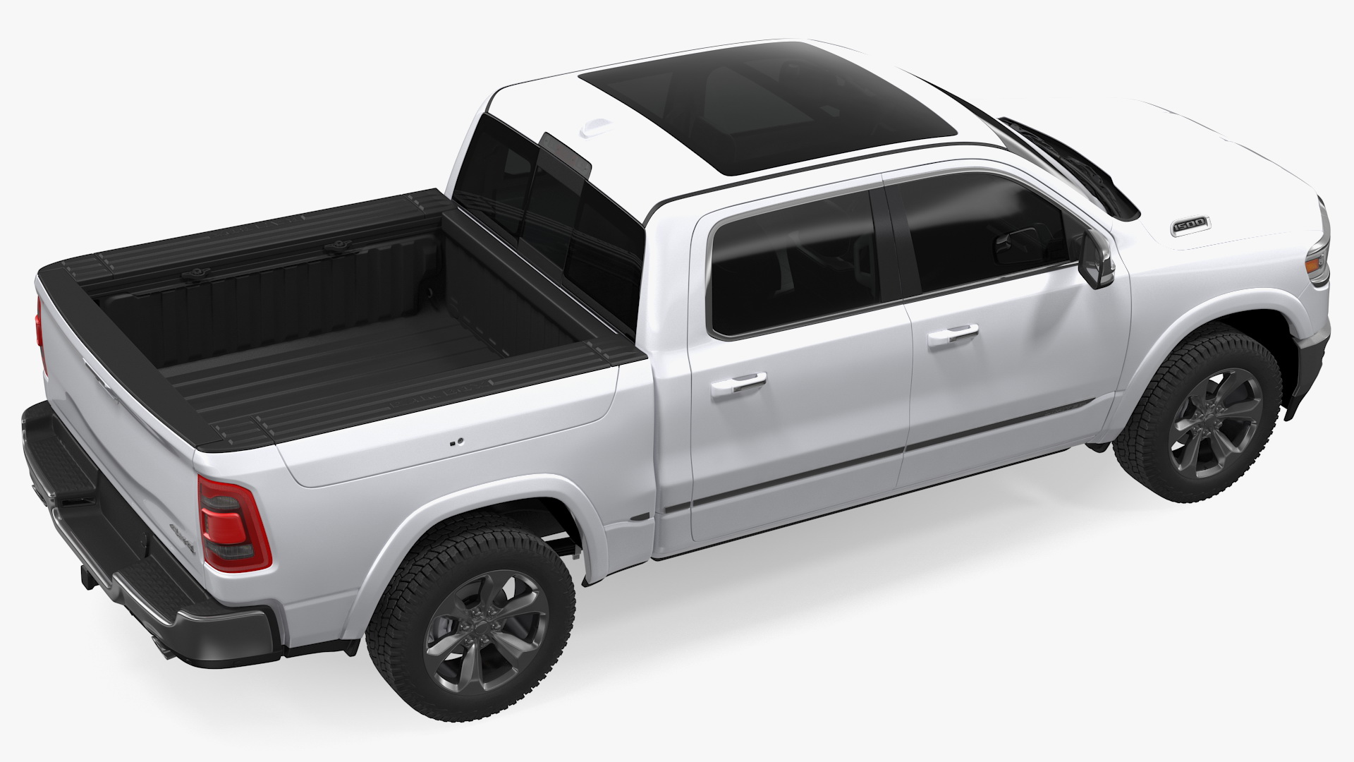 3D Pickup Truck Generic Simple Interior