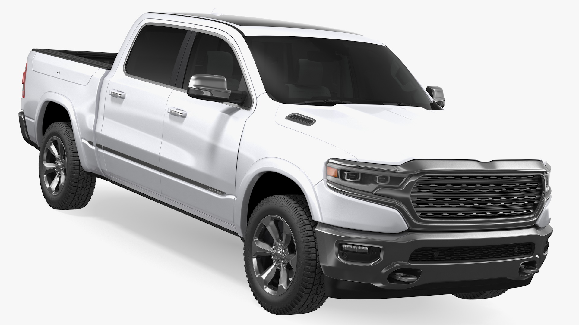 3D Pickup Truck Generic Simple Interior