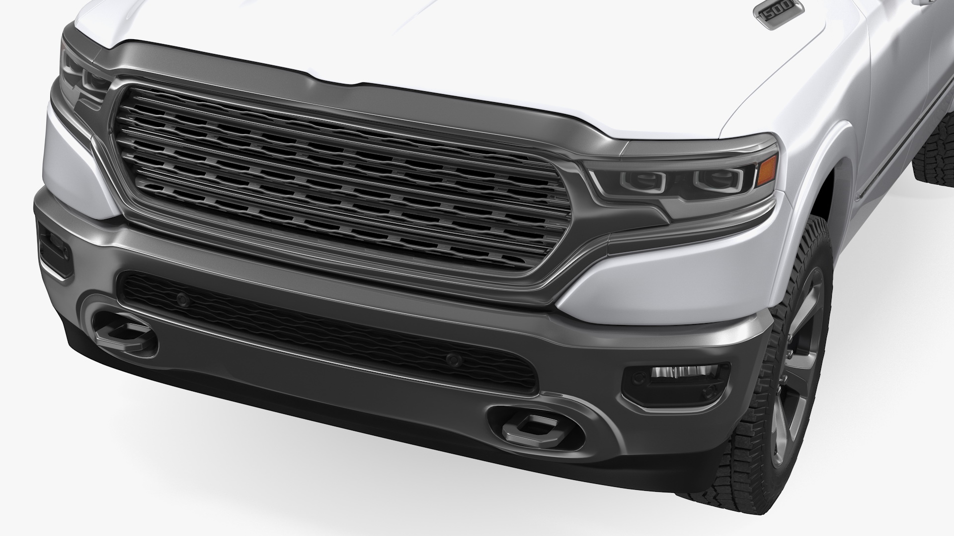 3D Pickup Truck Generic Simple Interior