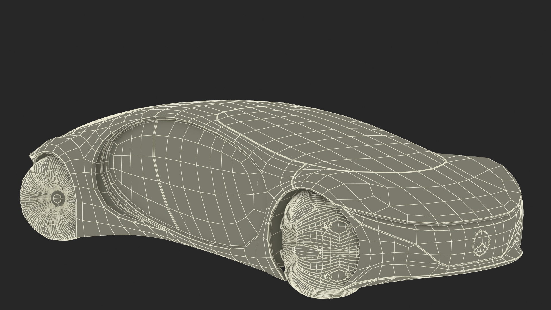 Mercedes Vision AVTR Rigged 3D